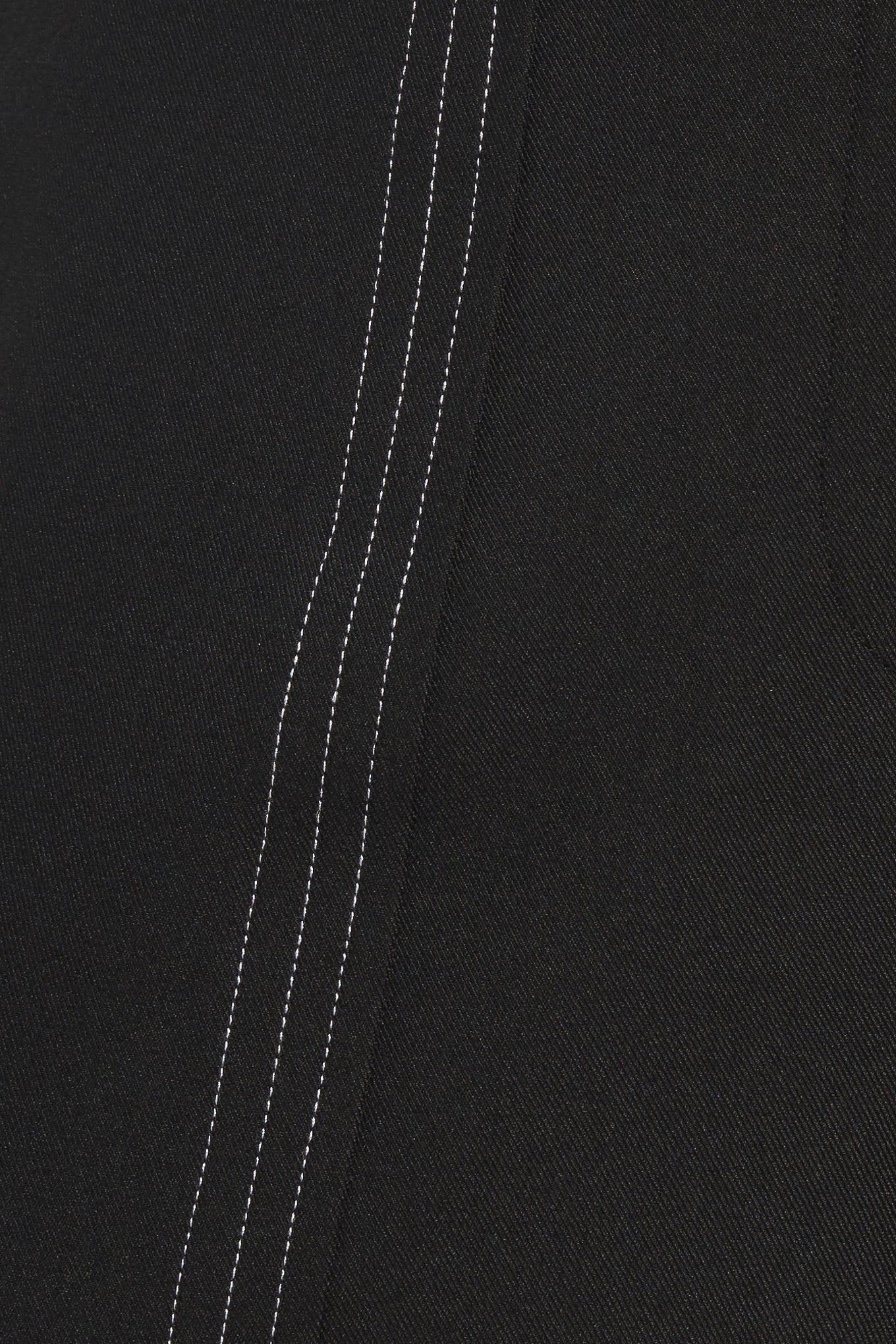 RUNWAY READY BLACK WOVEN WIDE LEG PANTS - MaraFormigone