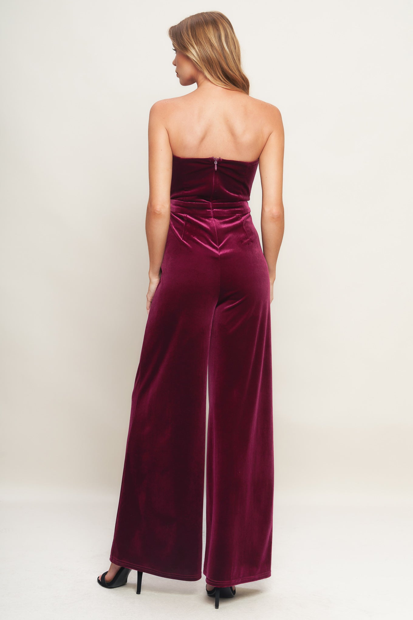 NIGHT QUEEN VELVET JUMPSUIT - MaraFormigone