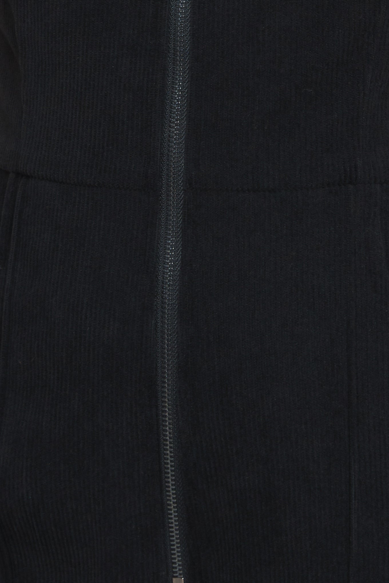 STREET ICON BLACK CORDUROY JUMPSUIT - MaraFormigone