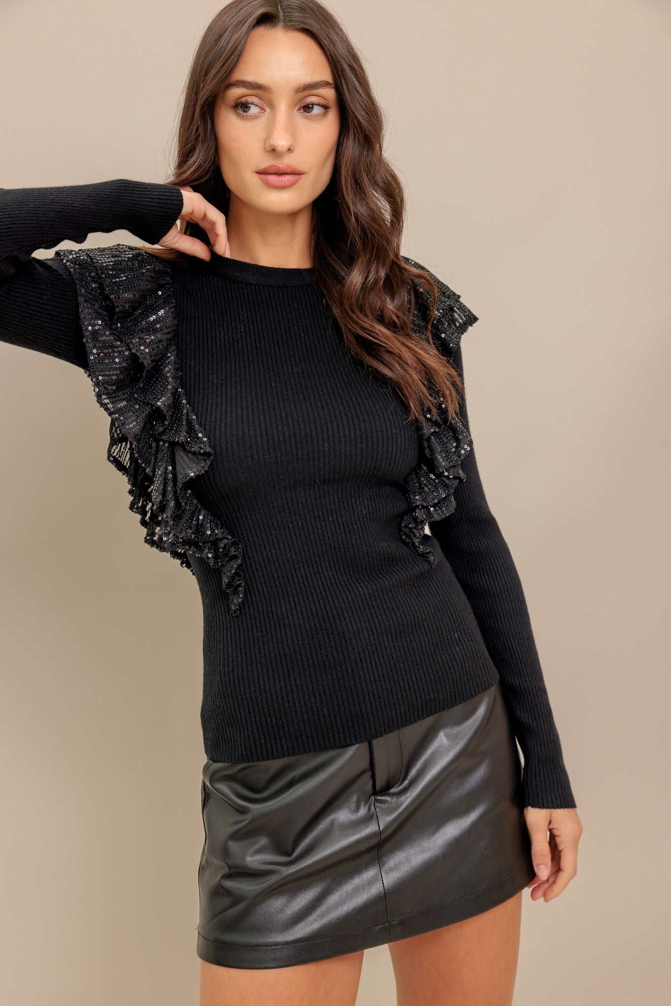 FIGHT THE FEELING SWEATER TOP - MaraFormigone