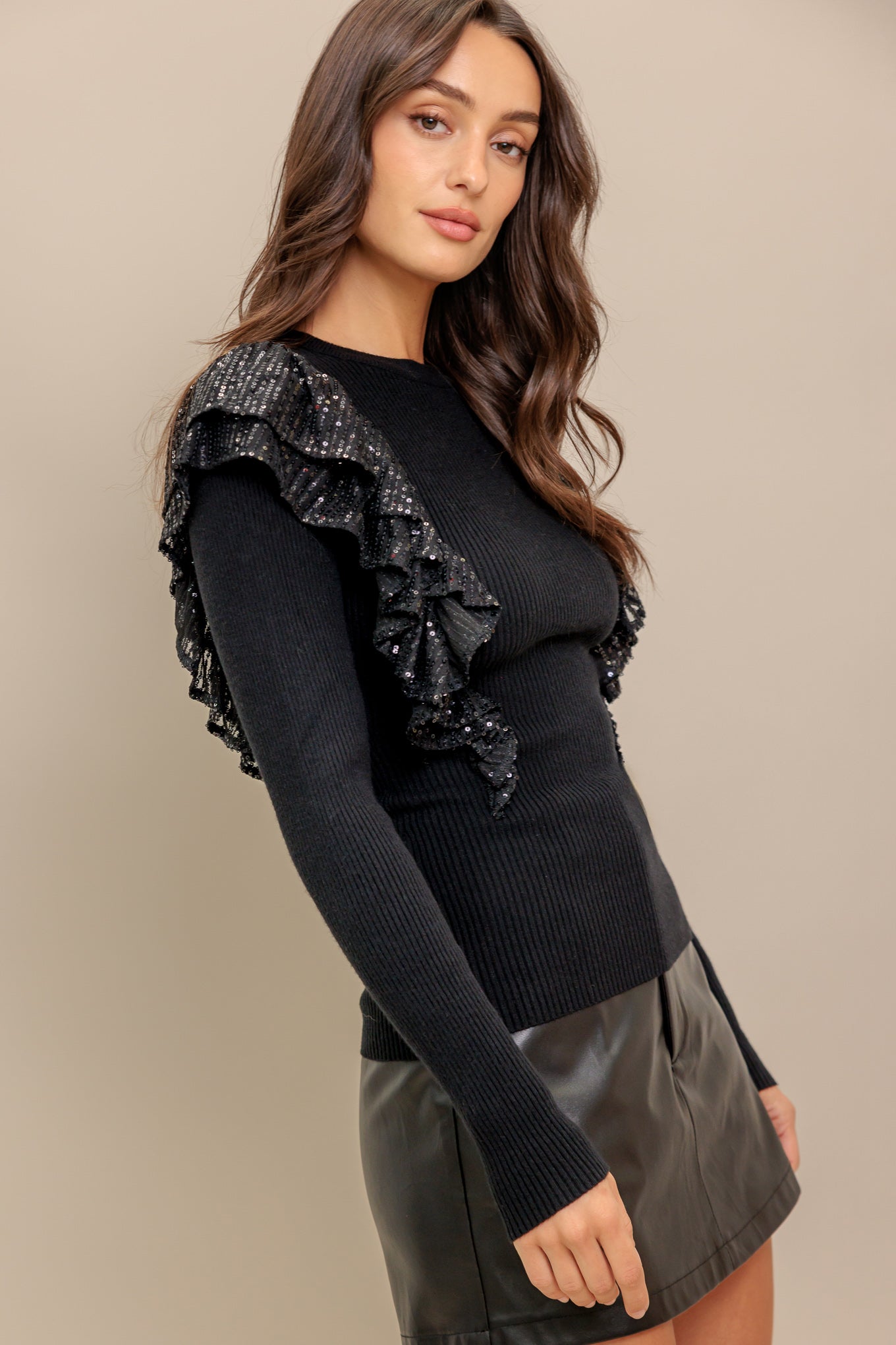 FIGHT THE FEELING SWEATER TOP - MaraFormigone