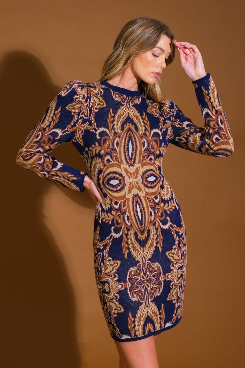 VESTIDO MINI DE TRICÔ "STORIES OF MINE"