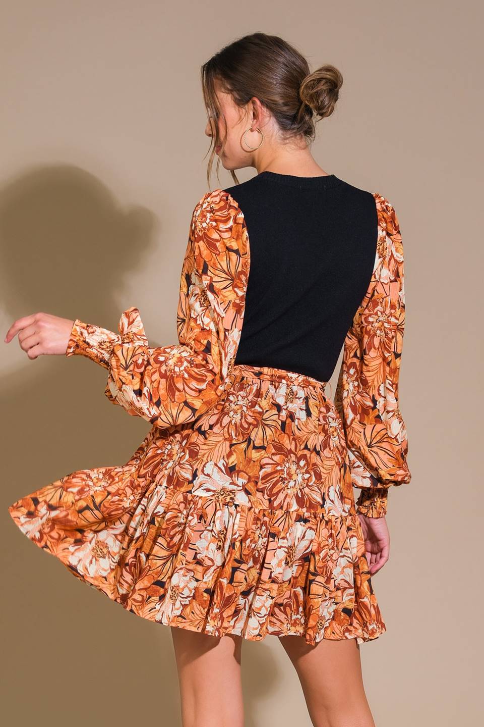 FLIRTY DREAMER SWEATER MINI DRESS - MaraFormigone