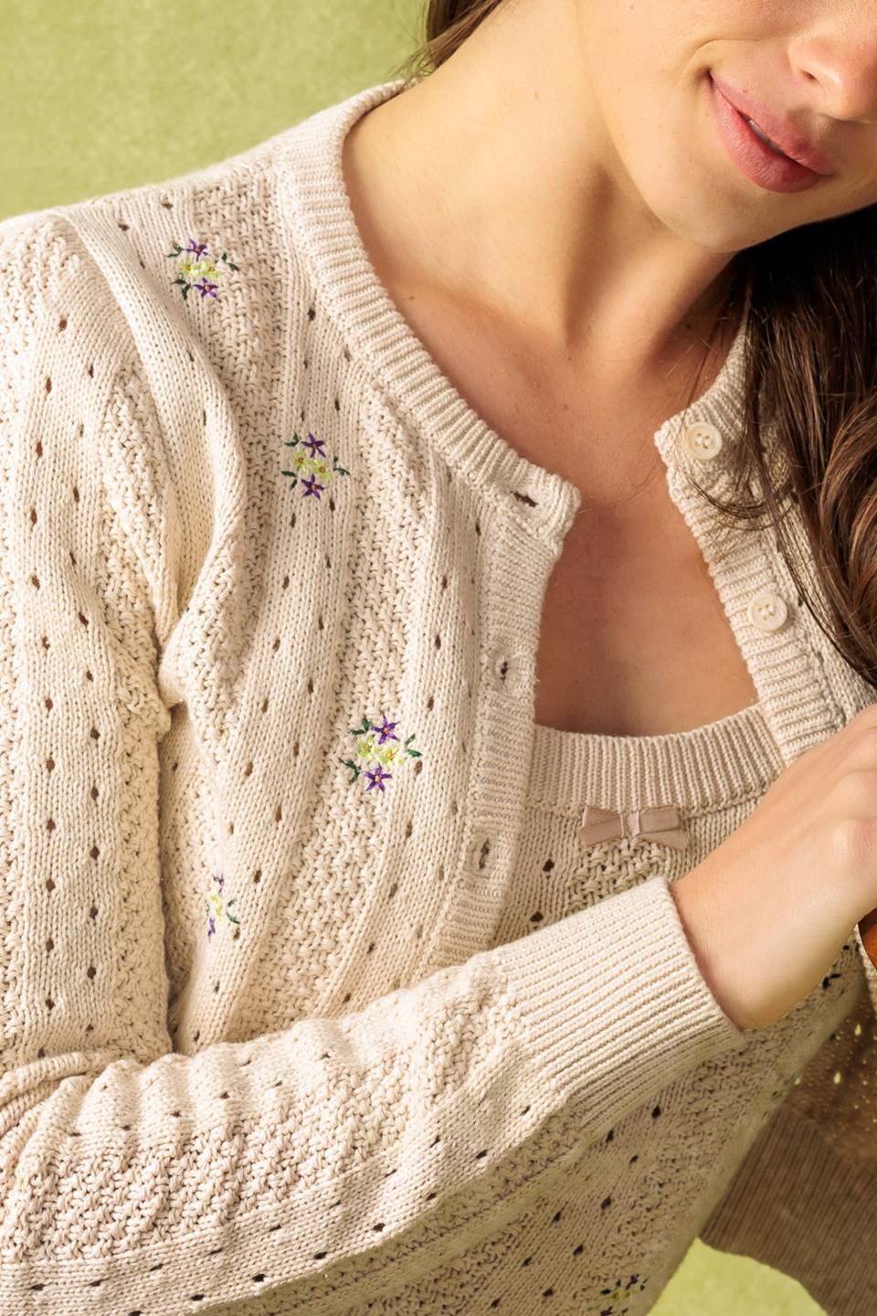 Conjunto de suéter y cárdigan Days That Fade