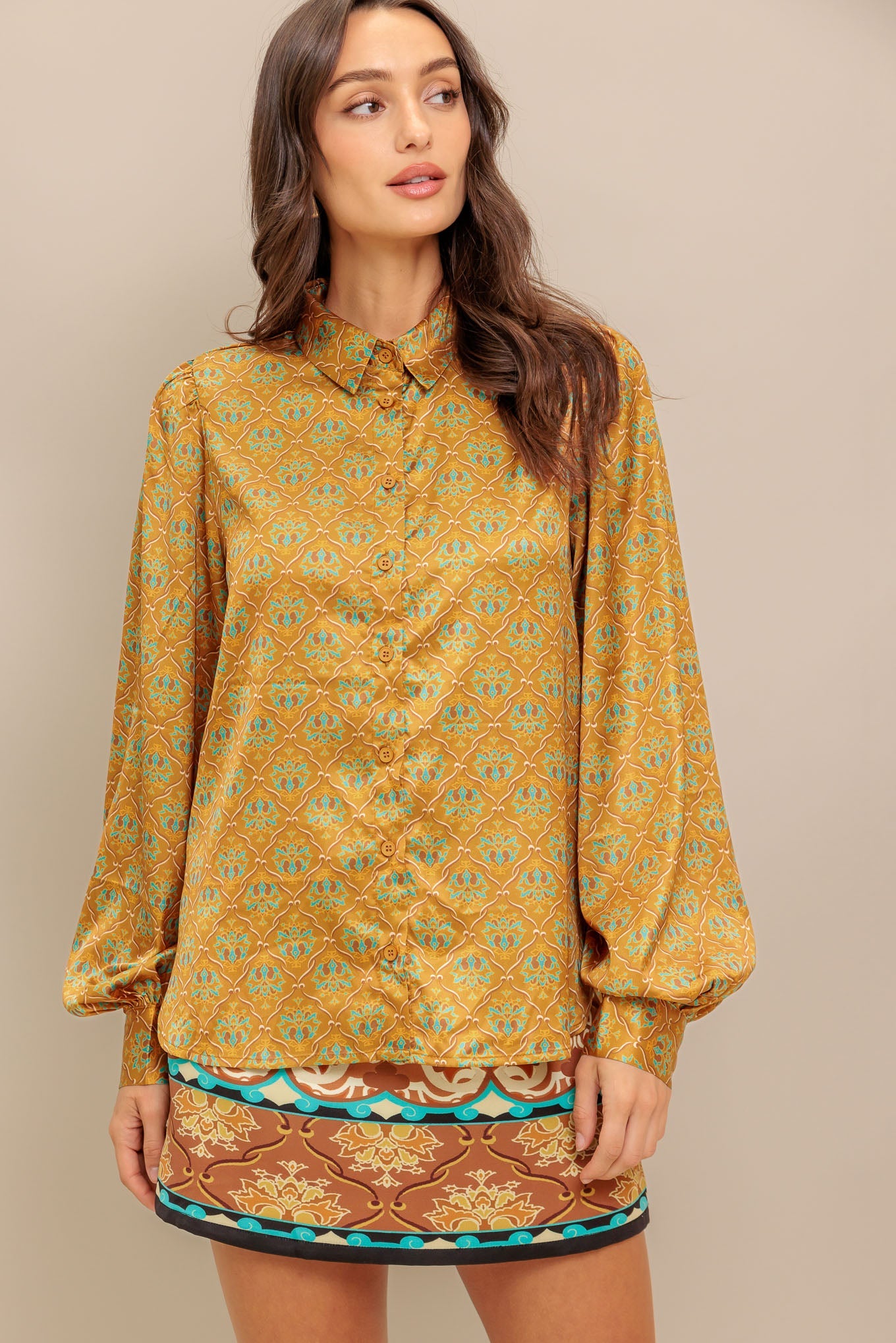 BLUSA MOROCCAN MUSE TECIDA