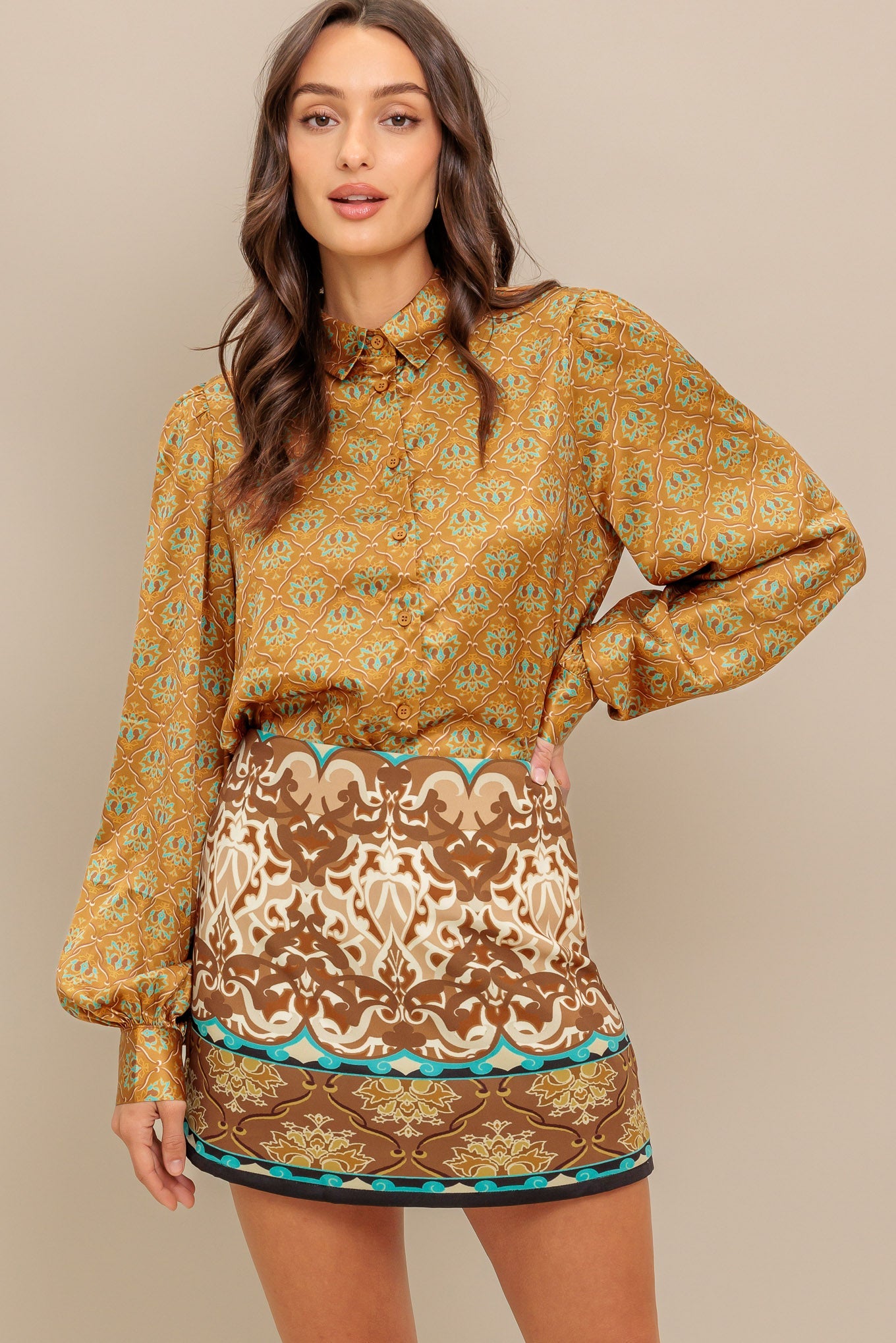BLUSA MOROCCAN MUSE TECIDA