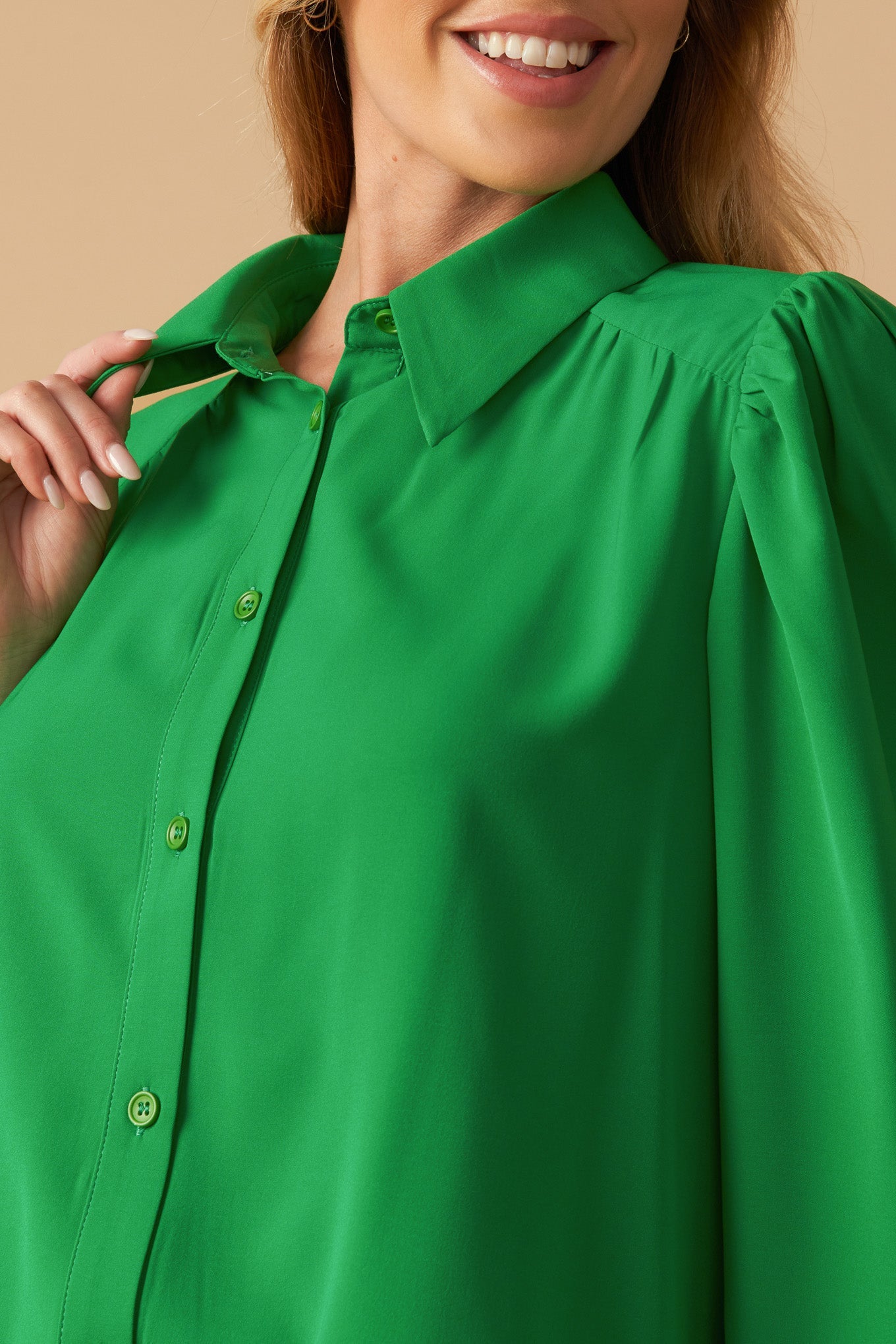 COMFORTABLE CHARM WOVEN TOP - MaraFormigone