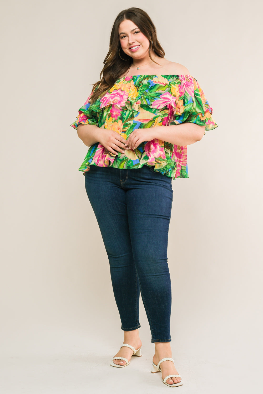 I'LL BE LOVING YOU WOVEN TOP - MaraFormigone