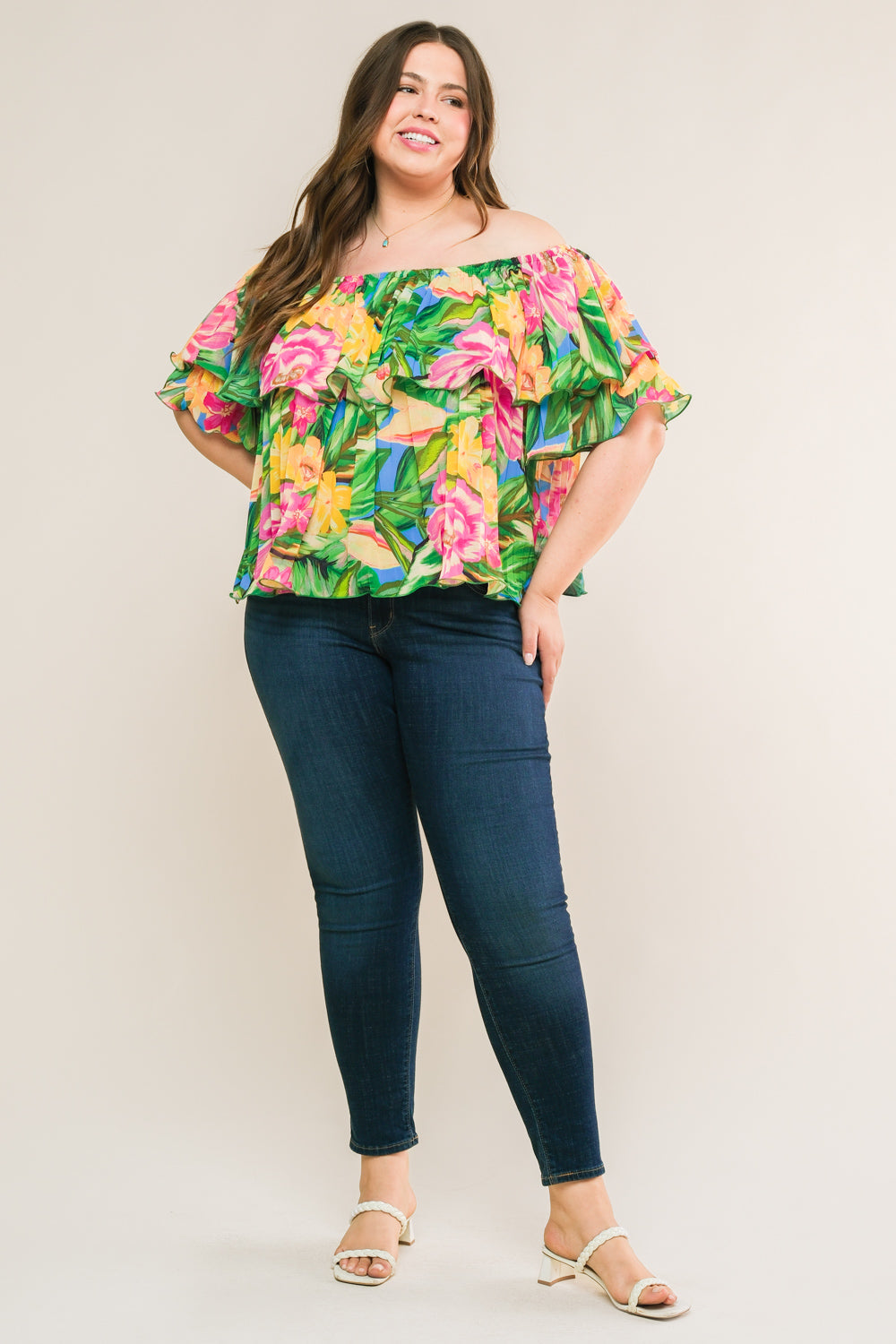 I'LL BE LOVING YOU WOVEN TOP - MaraFormigone