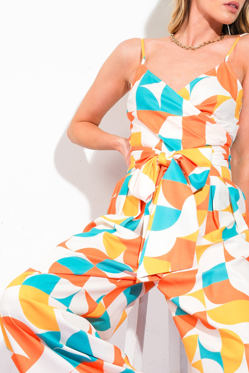 LUSH EASY ON THE EYES WOVEN TOP AND PANTS - MaraFormigone