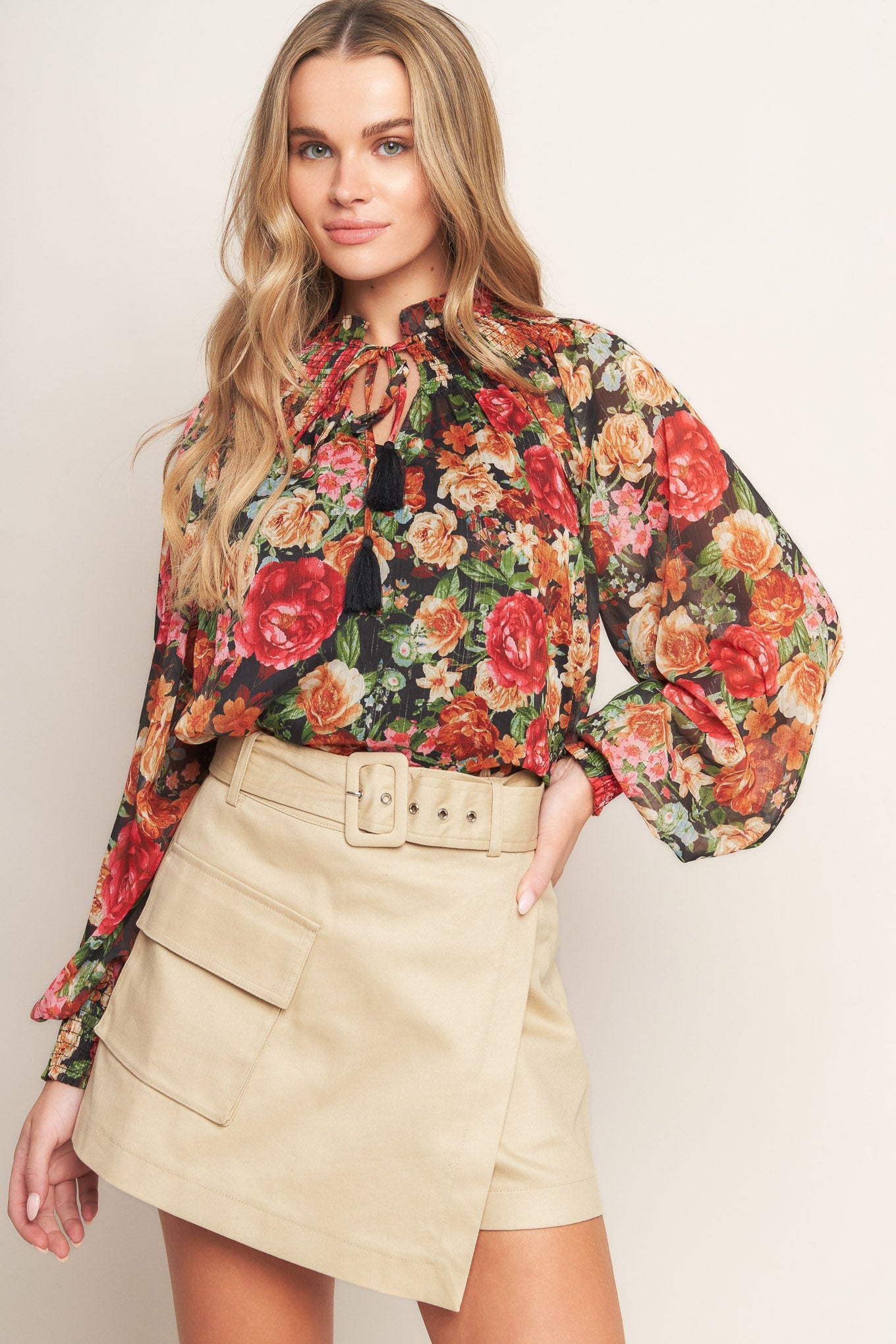 FOR THE DAY WOVEN TOP - MaraFormigone