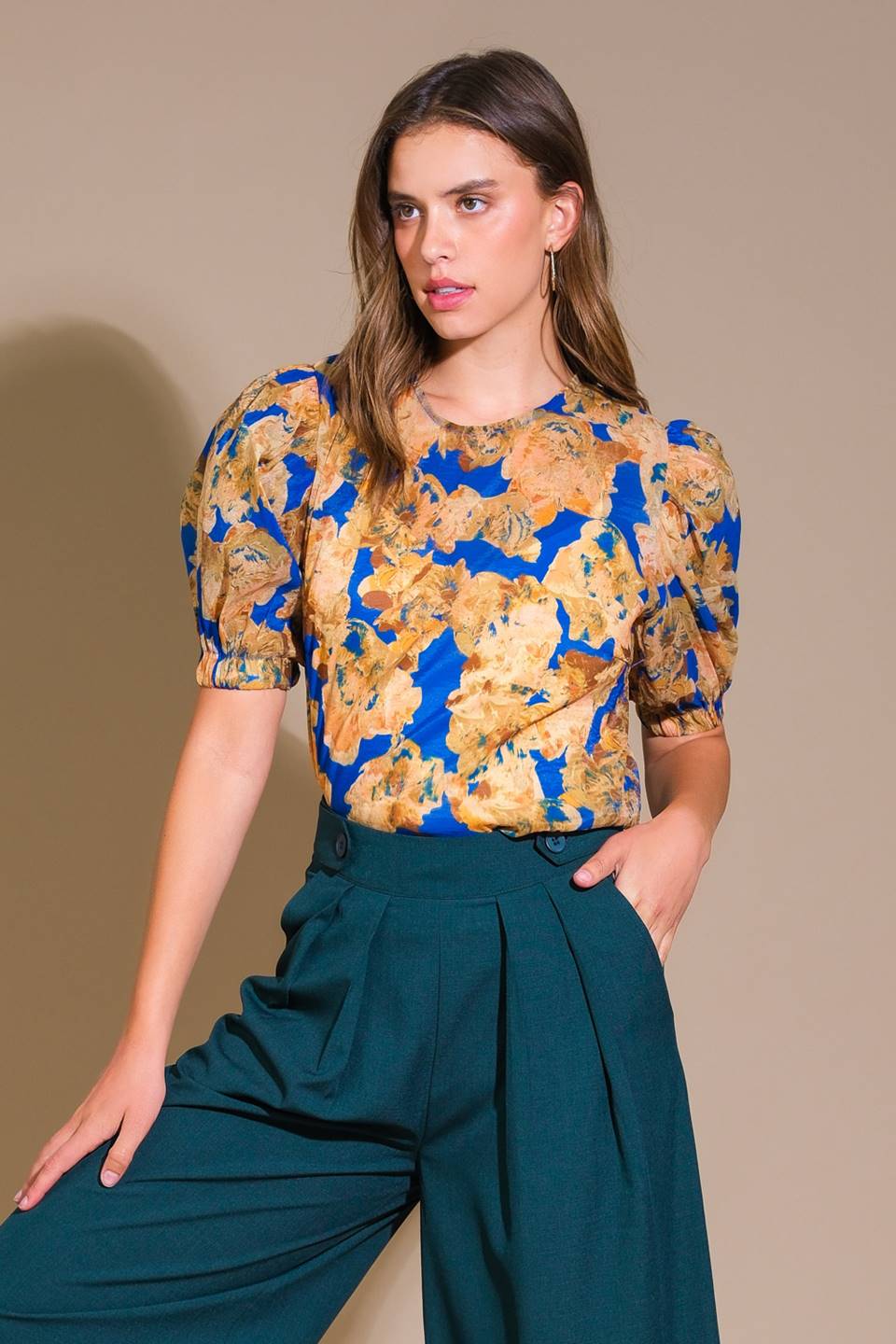 BLUSA TECIDA HARMONIAS MAIS DOCES