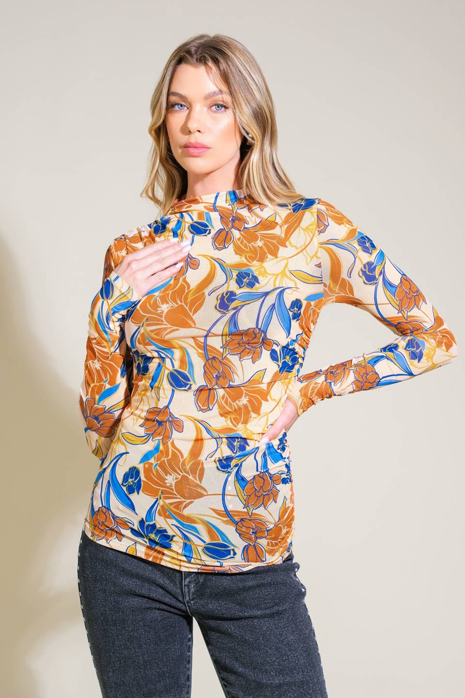 Top de malha Mermaid Cove