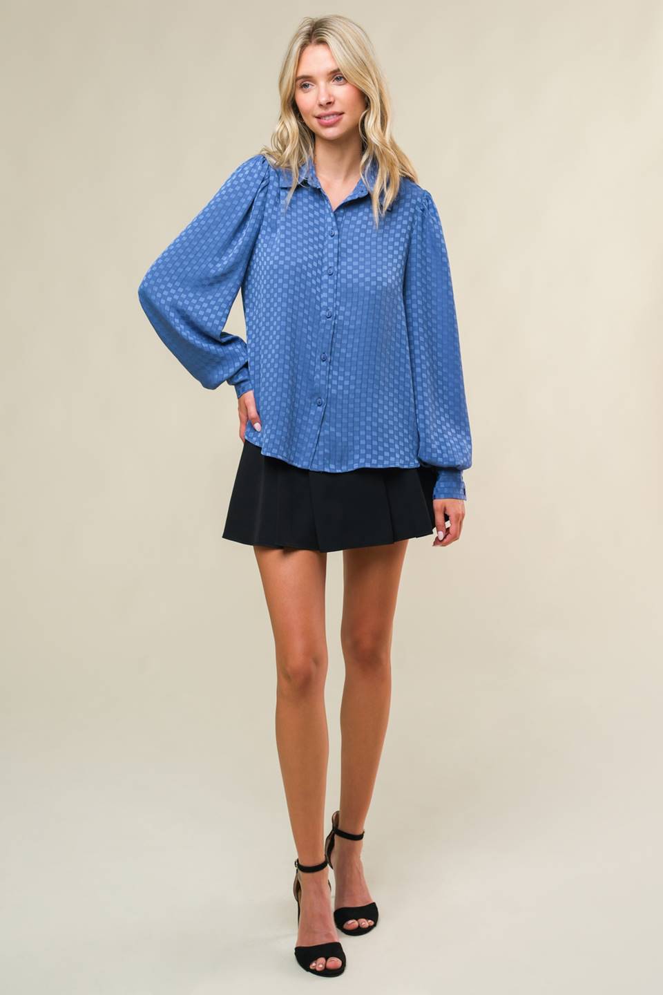 BLUSA TECIDA PENSE EM MIM