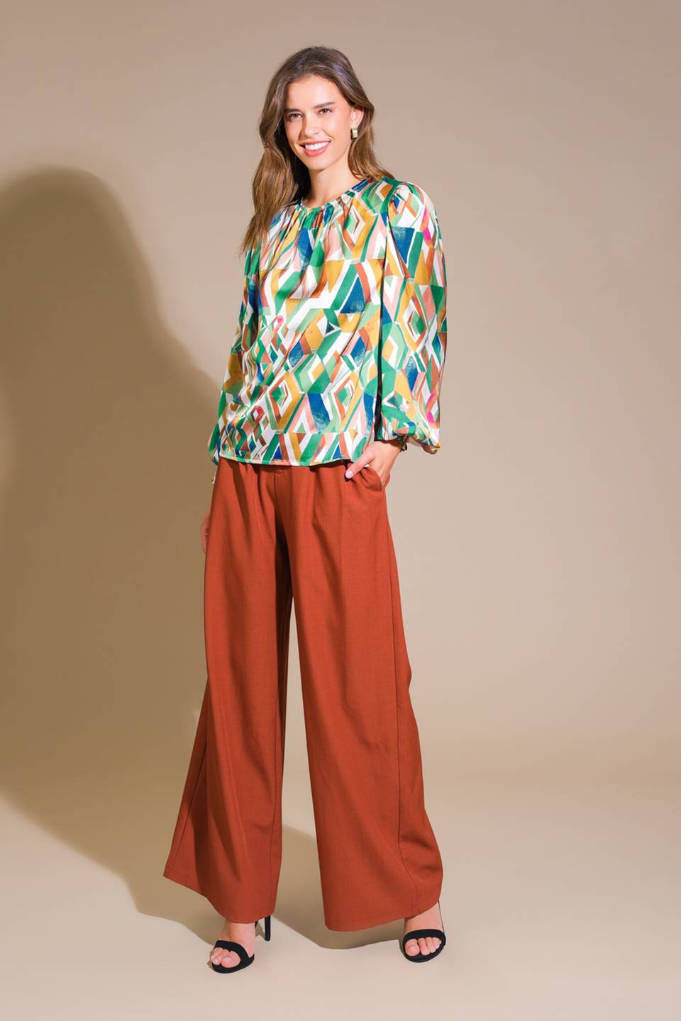 TOP TEJIDO RADIANT POISE