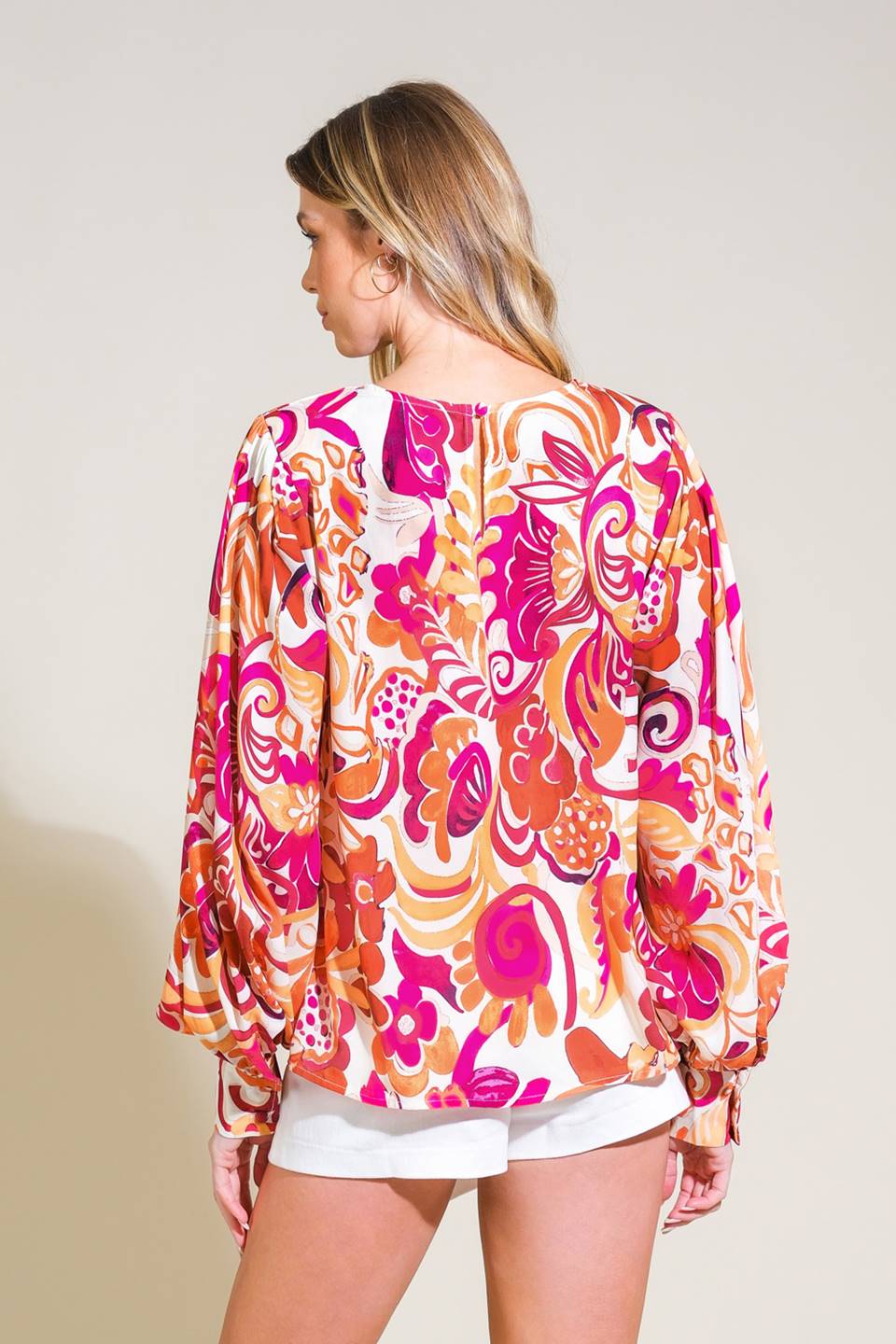 DELICATE TOUCH WOVEN TOP - MaraFormigone