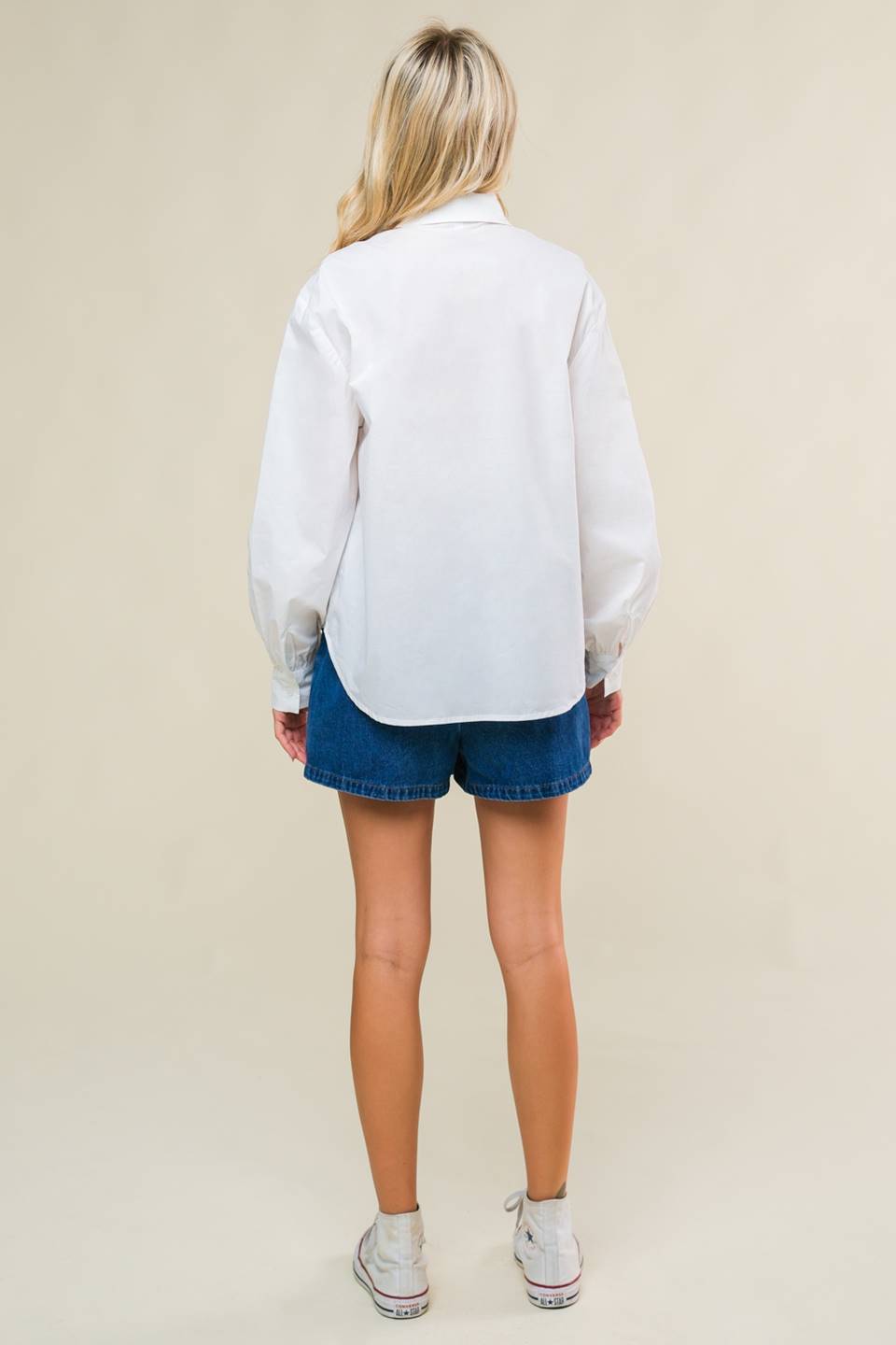 Blusa abotonada Refined Breeze