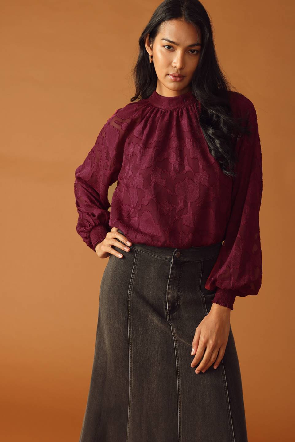 SOLARIS DREAM WOVEN TOP - MaraFormigone