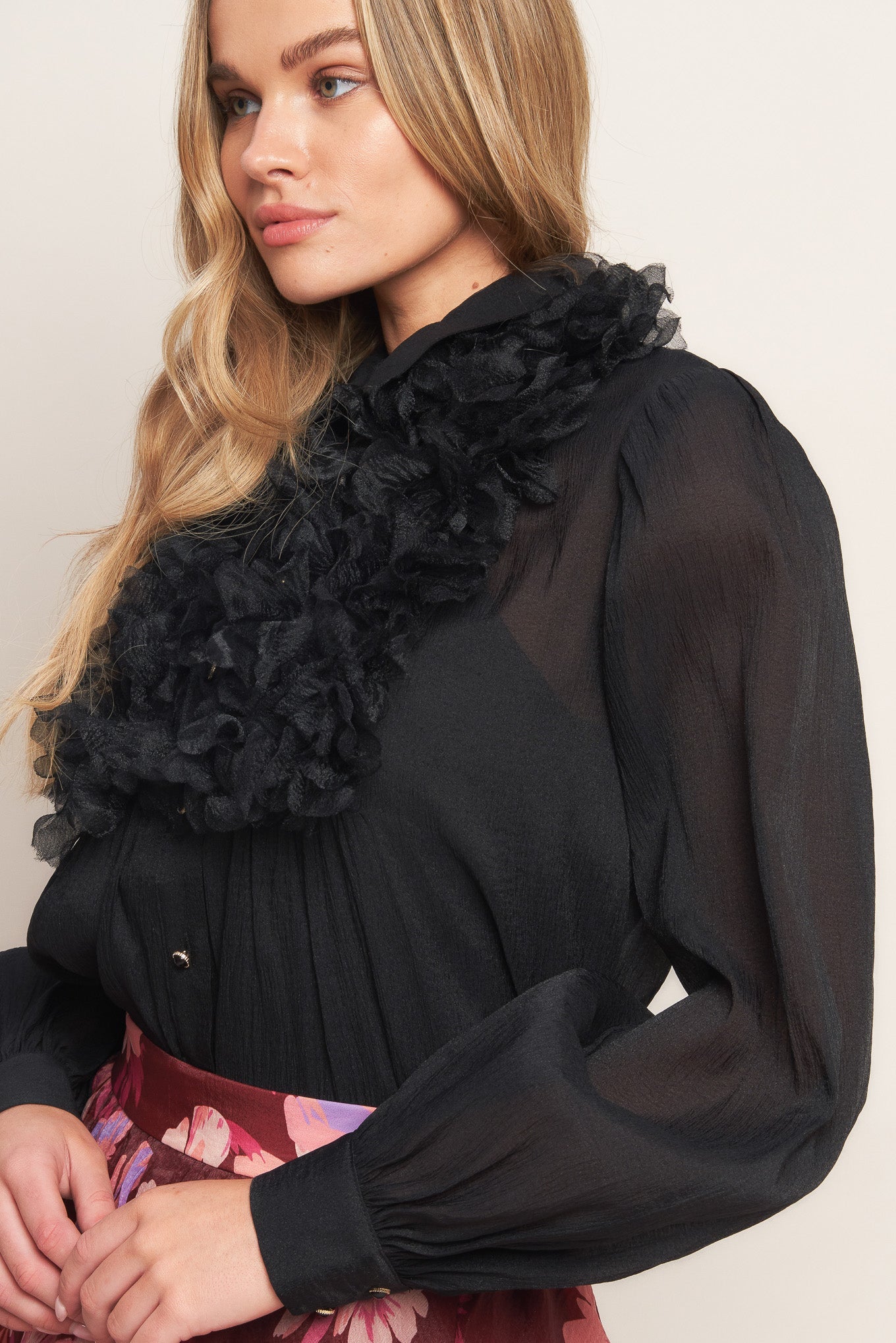 HAZY DAYS WOVEN TOP - MaraFormigone