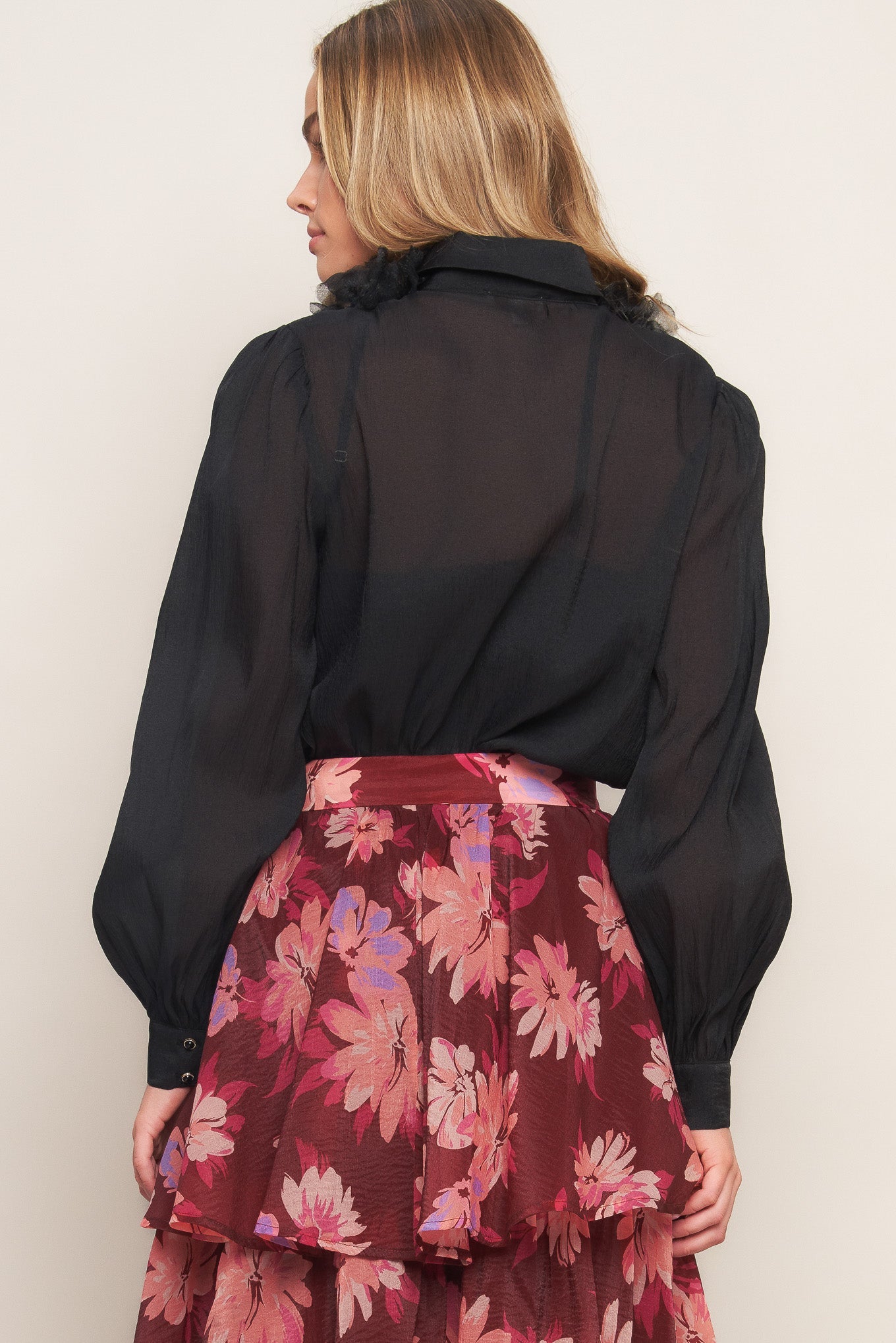 HAZY DAYS WOVEN TOP - MaraFormigone