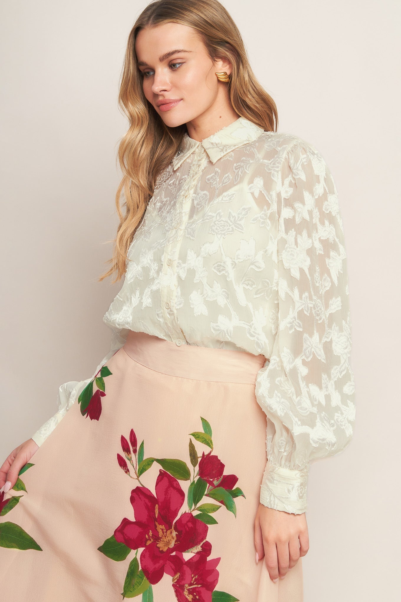 TOP TEJIDO JACQUARD INCREÍBLE LOVE