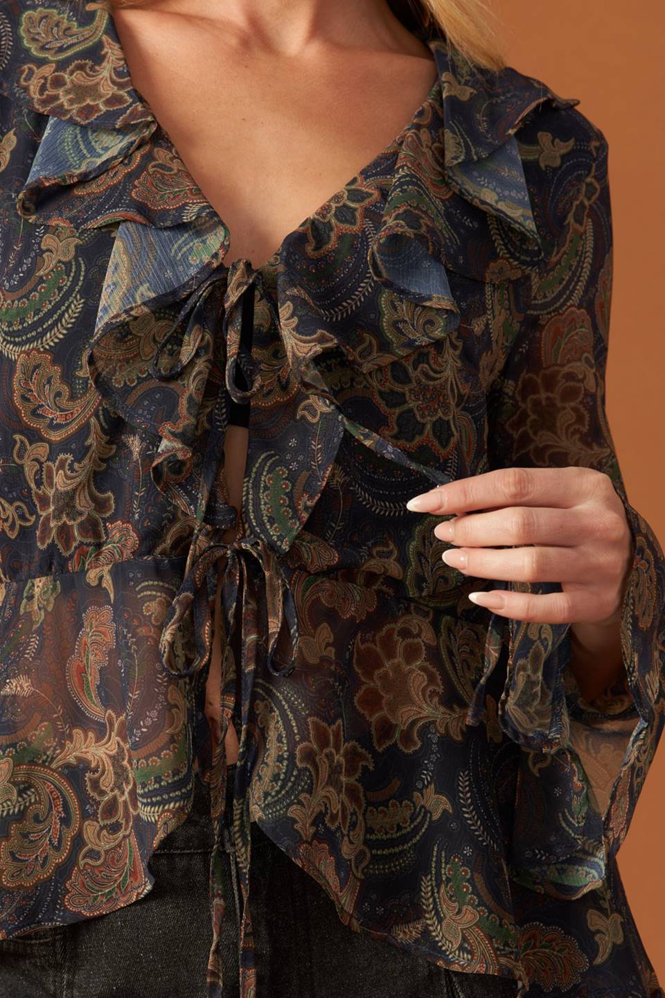 TOP TEJIDO JARDÍN SECRETO