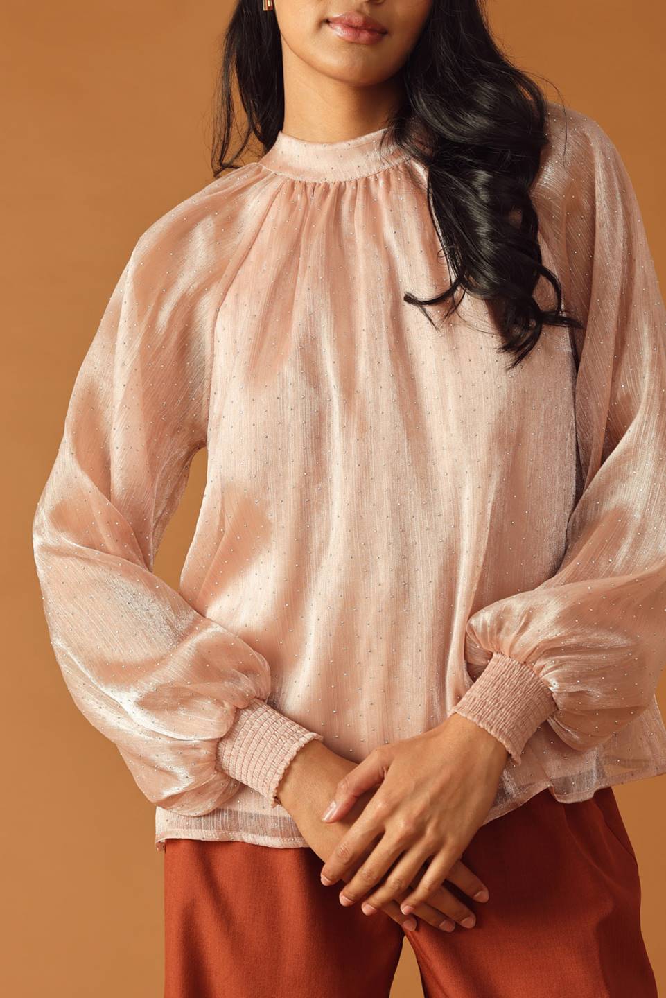 HIGHLY UNPREDICTABLE WOVEN TOP - MaraFormigone