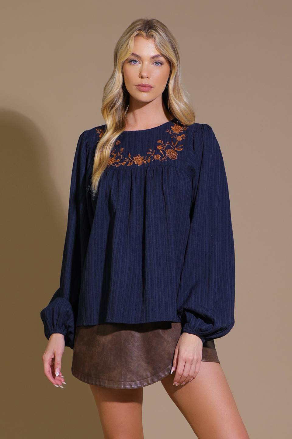 ENCHANTED TO MEET WOVEN TOP - MaraFormigone