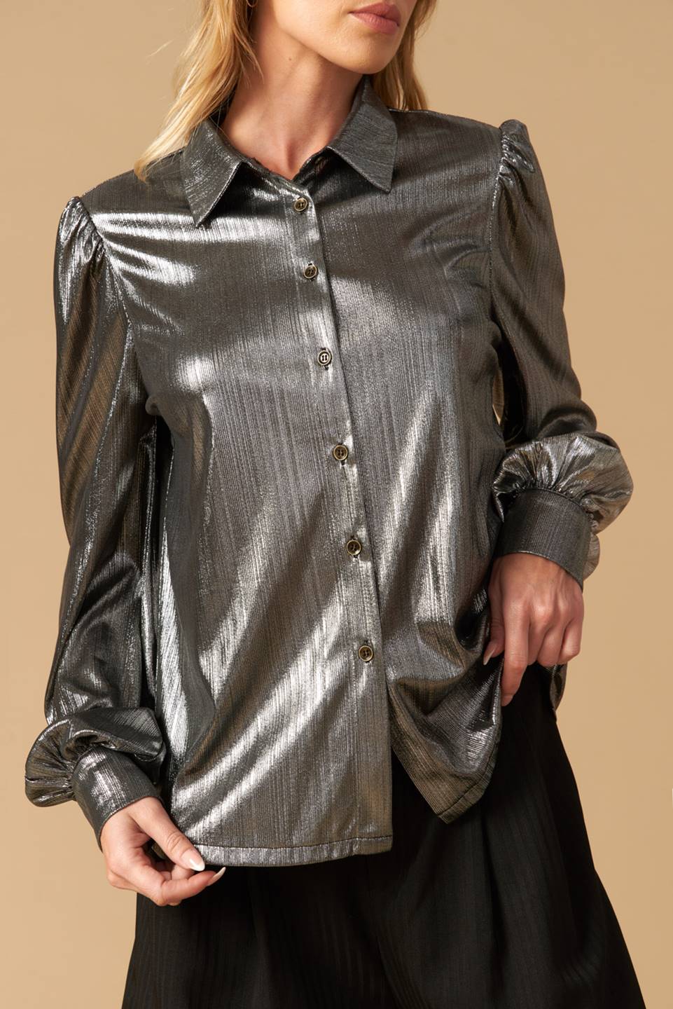 TOPO COM REVESTIMENTO METALIZADO FLIRTY VIBES