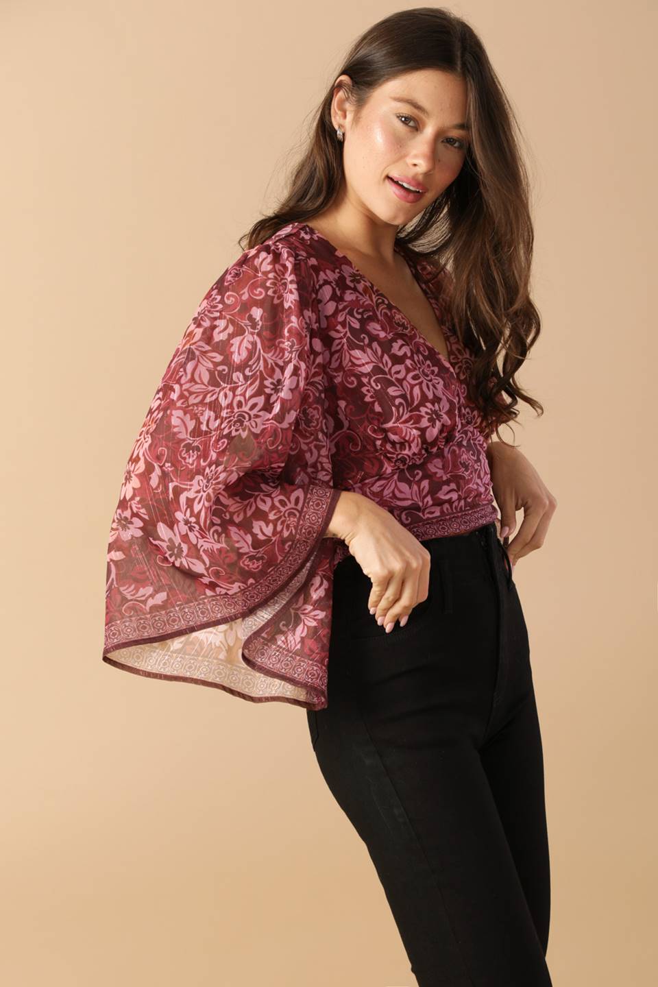 TOP CURTO TECIDO MOMENTO NO TEMPO