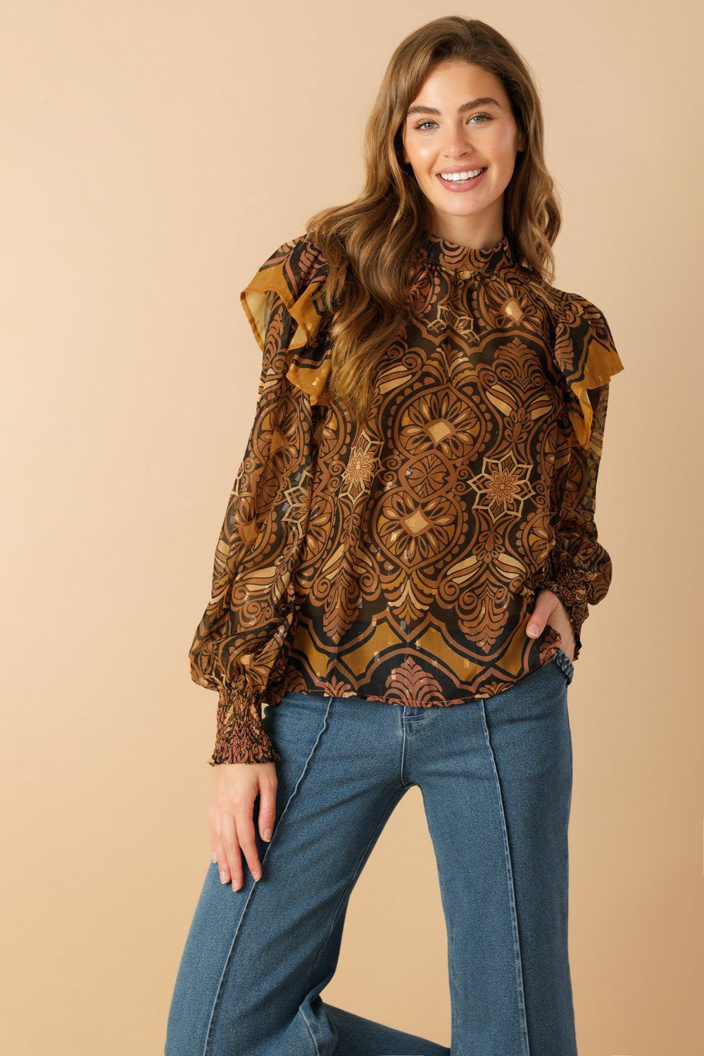 DREAM WEAVER WOVEN TOP - MaraFormigone