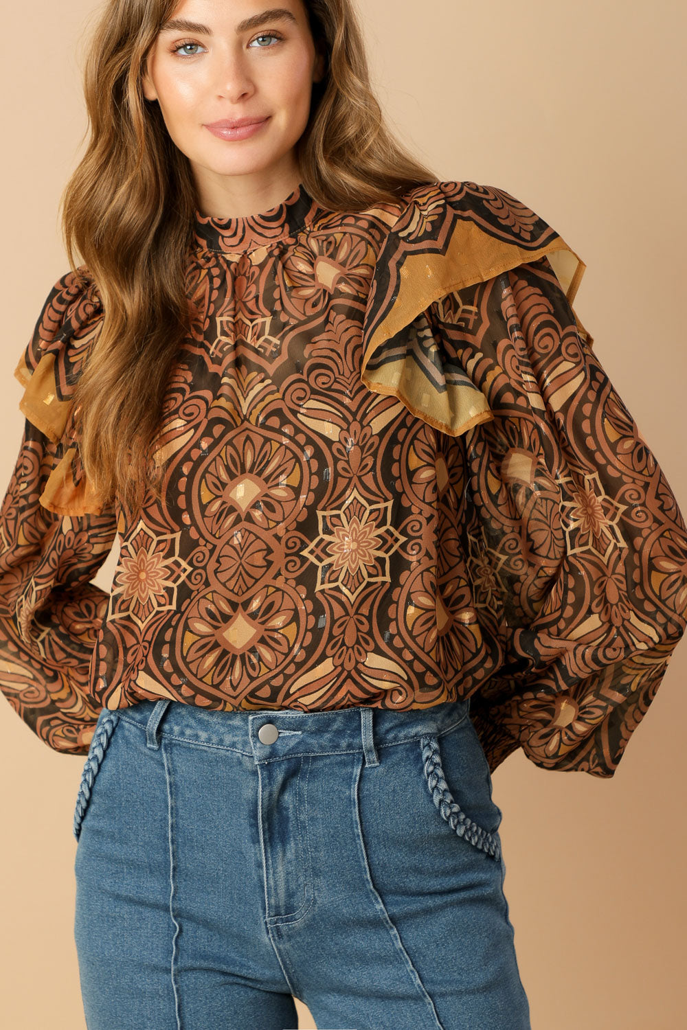 DREAM WEAVER WOVEN TOP - MaraFormigone