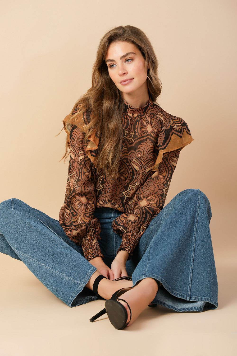 DREAM WEAVER WOVEN TOP - MaraFormigone