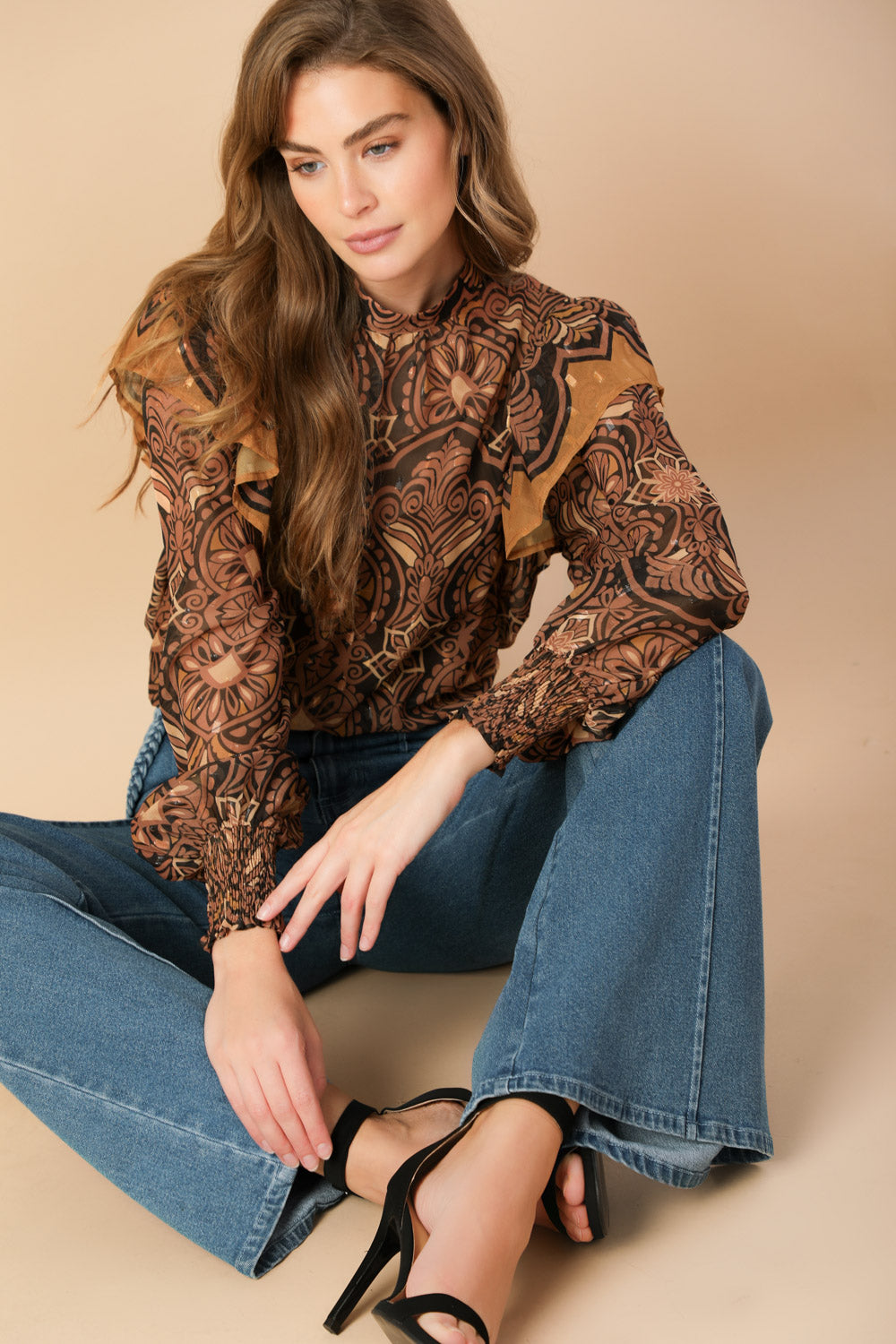 DREAM WEAVER WOVEN TOP - MaraFormigone