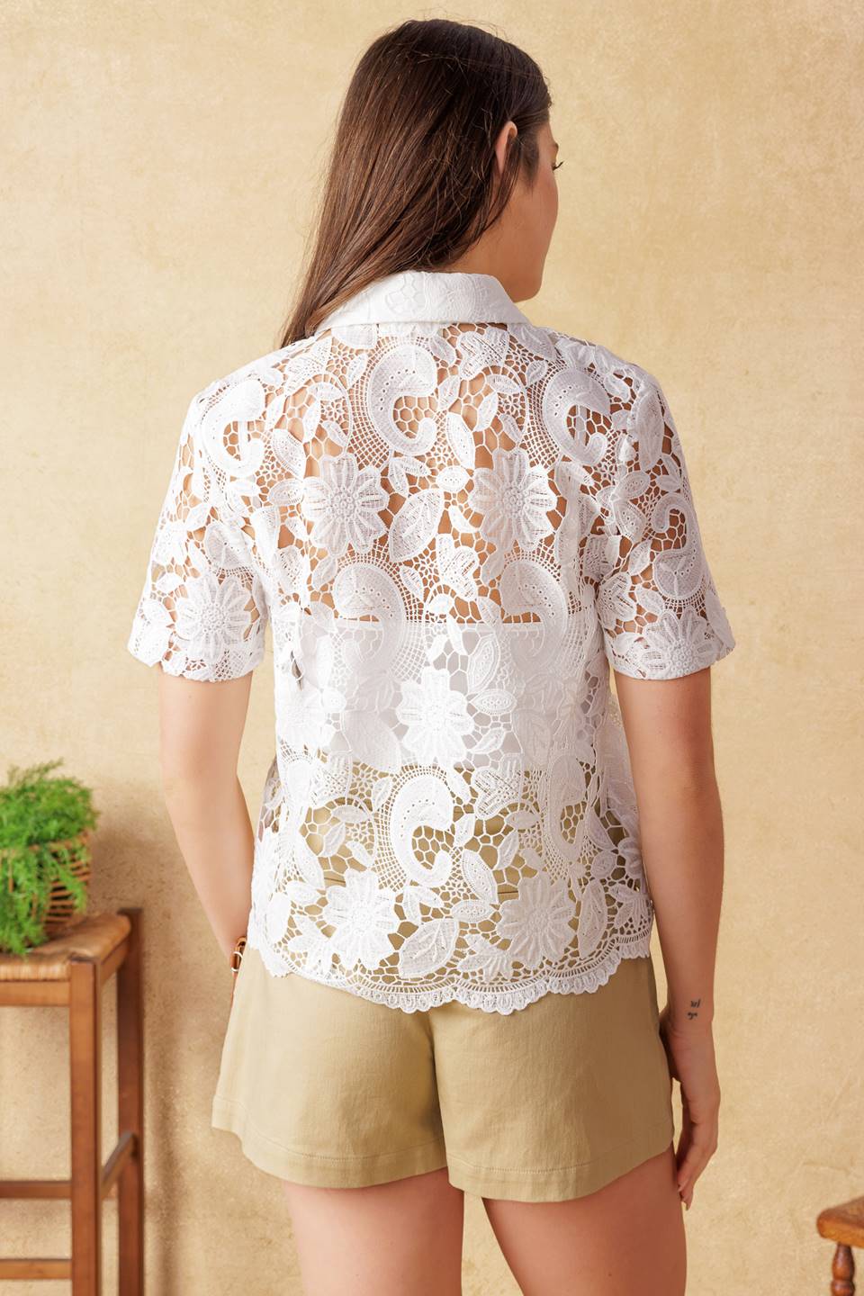 TEMPO ILIMITADO BLUSA TECIDA