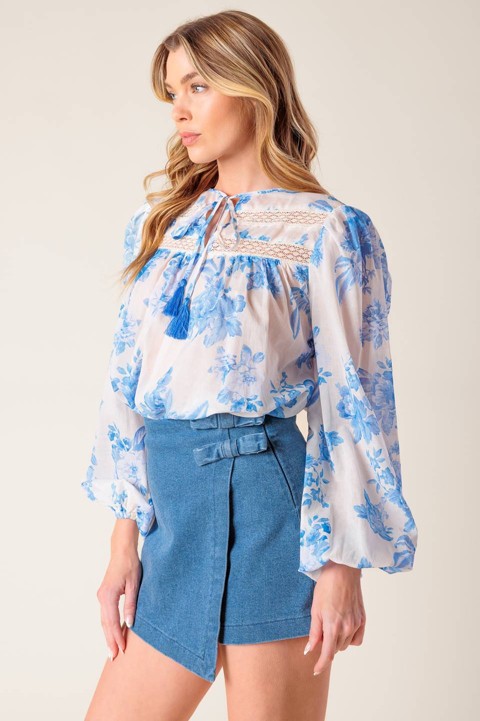 LAGOON DAYDREAMS WOVEN TOP - MaraFormigone