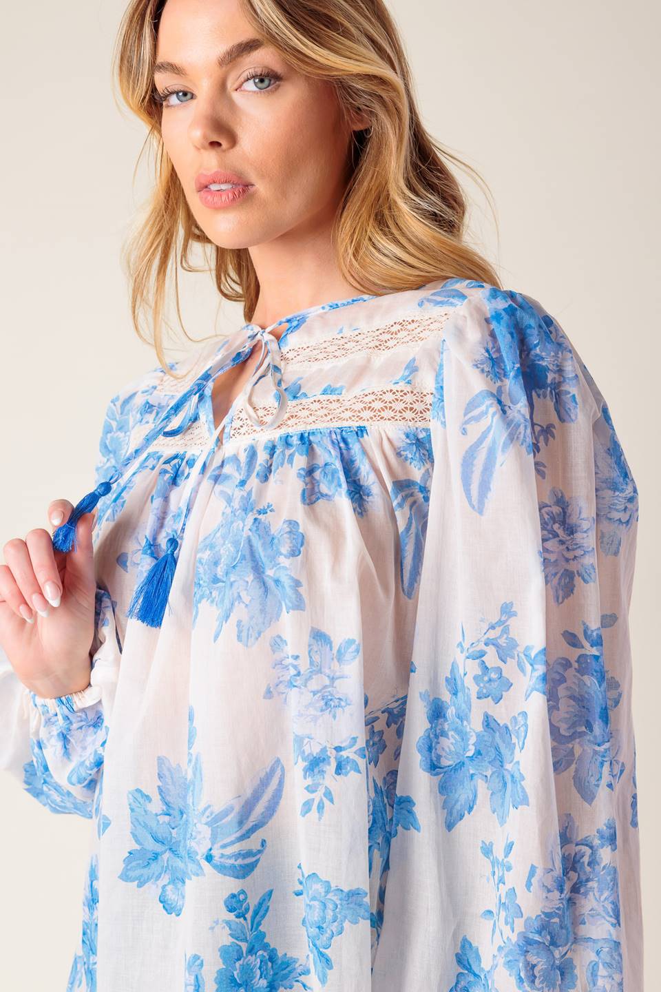 LAGOON DAYDREAMS WOVEN TOP - MaraFormigone