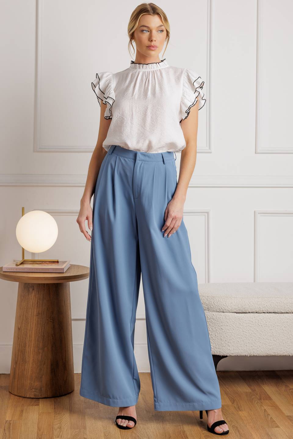 PUSH THE LIMIT WOVEN TOP - MaraFormigone