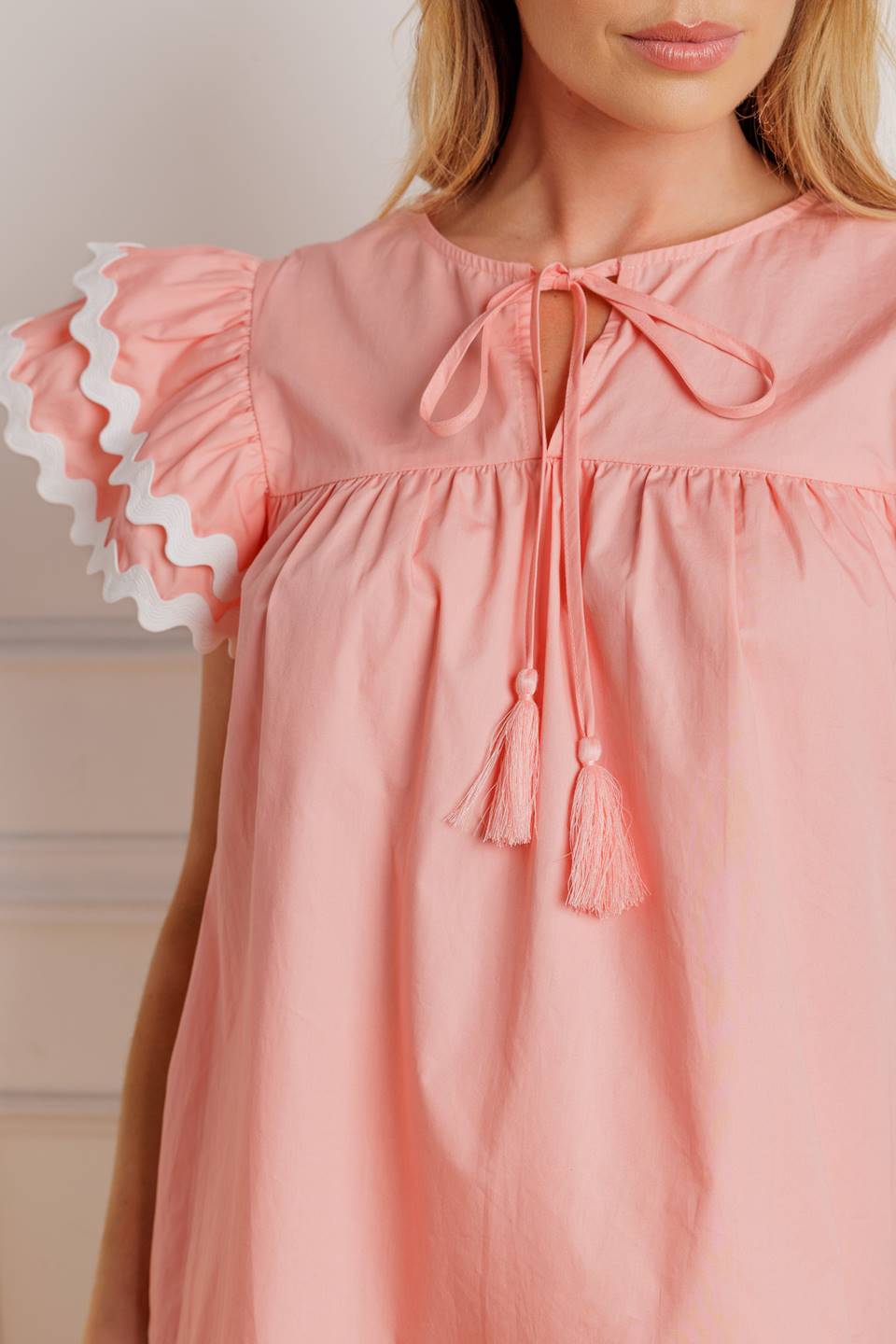 FEEL THE RUSH WOVEN TOP - MaraFormigone