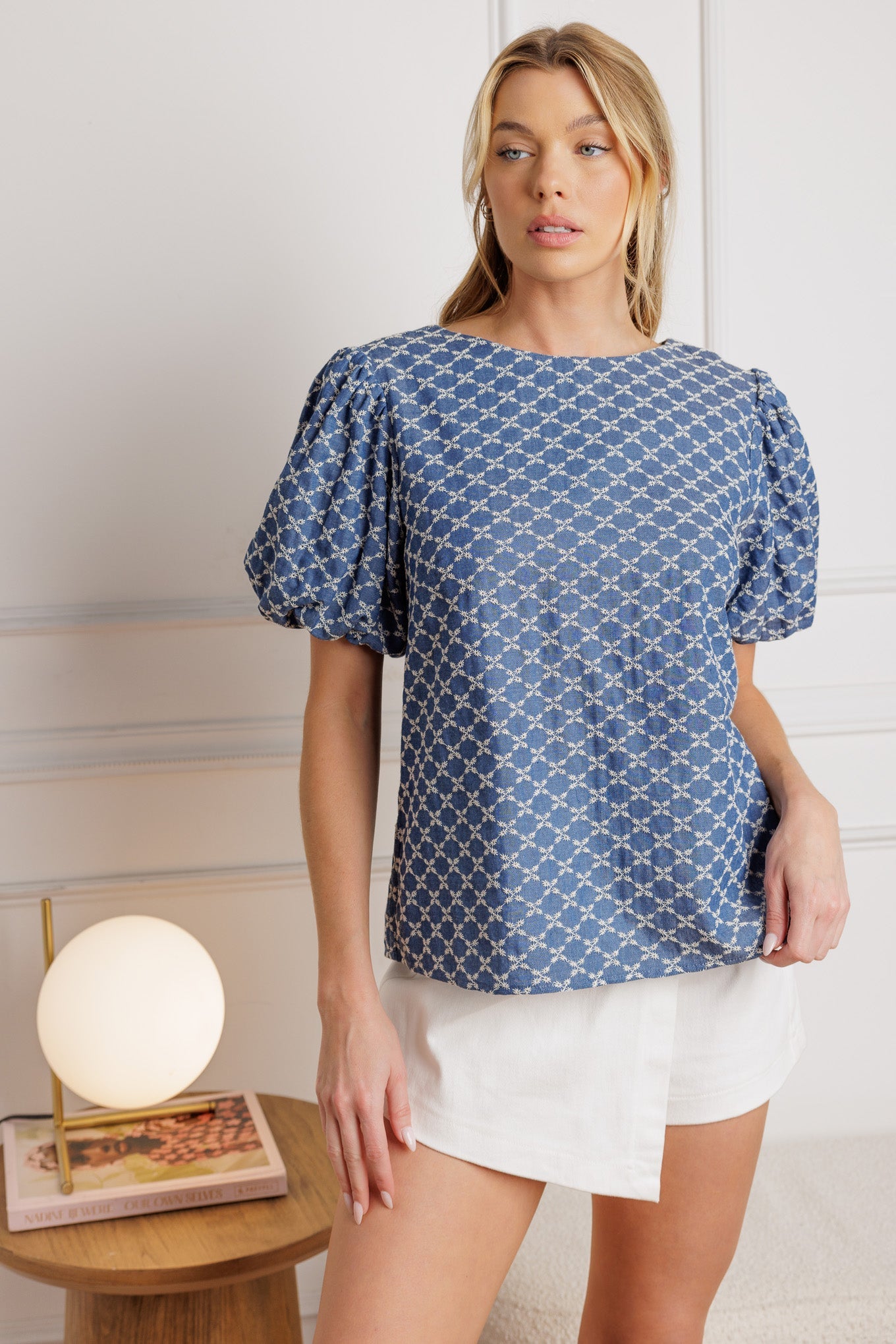 TOP TEJIDO RIPPLES OF TIME