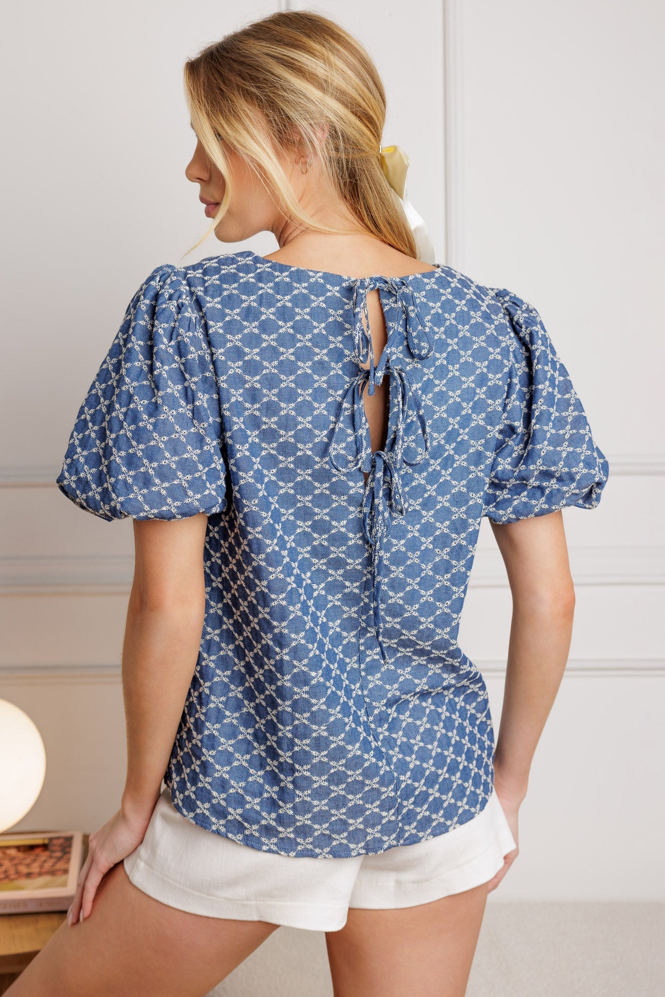 TOP TEJIDO RIPPLES OF TIME