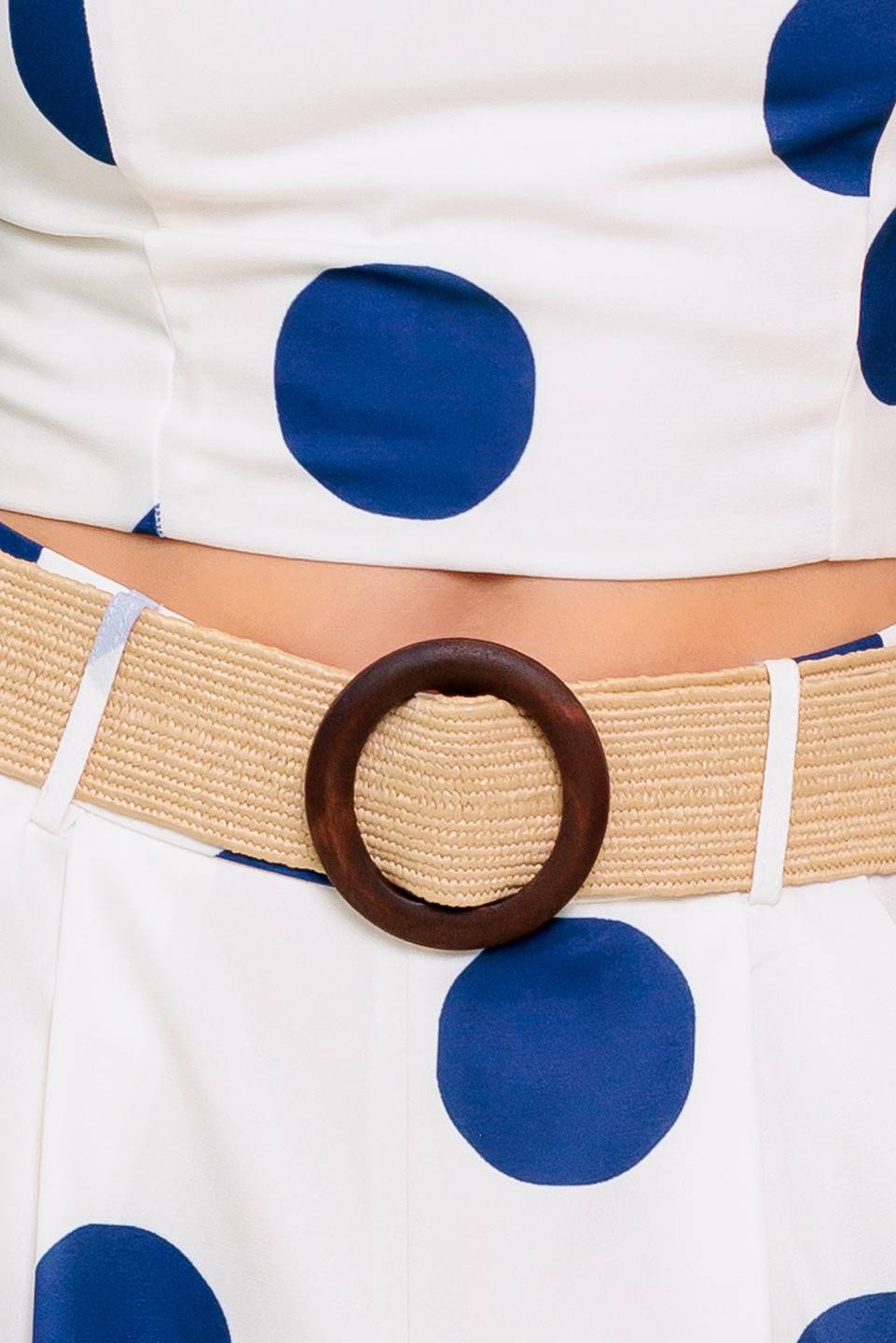 Conjunto de top y pantalón azul marino Coconut Kiss