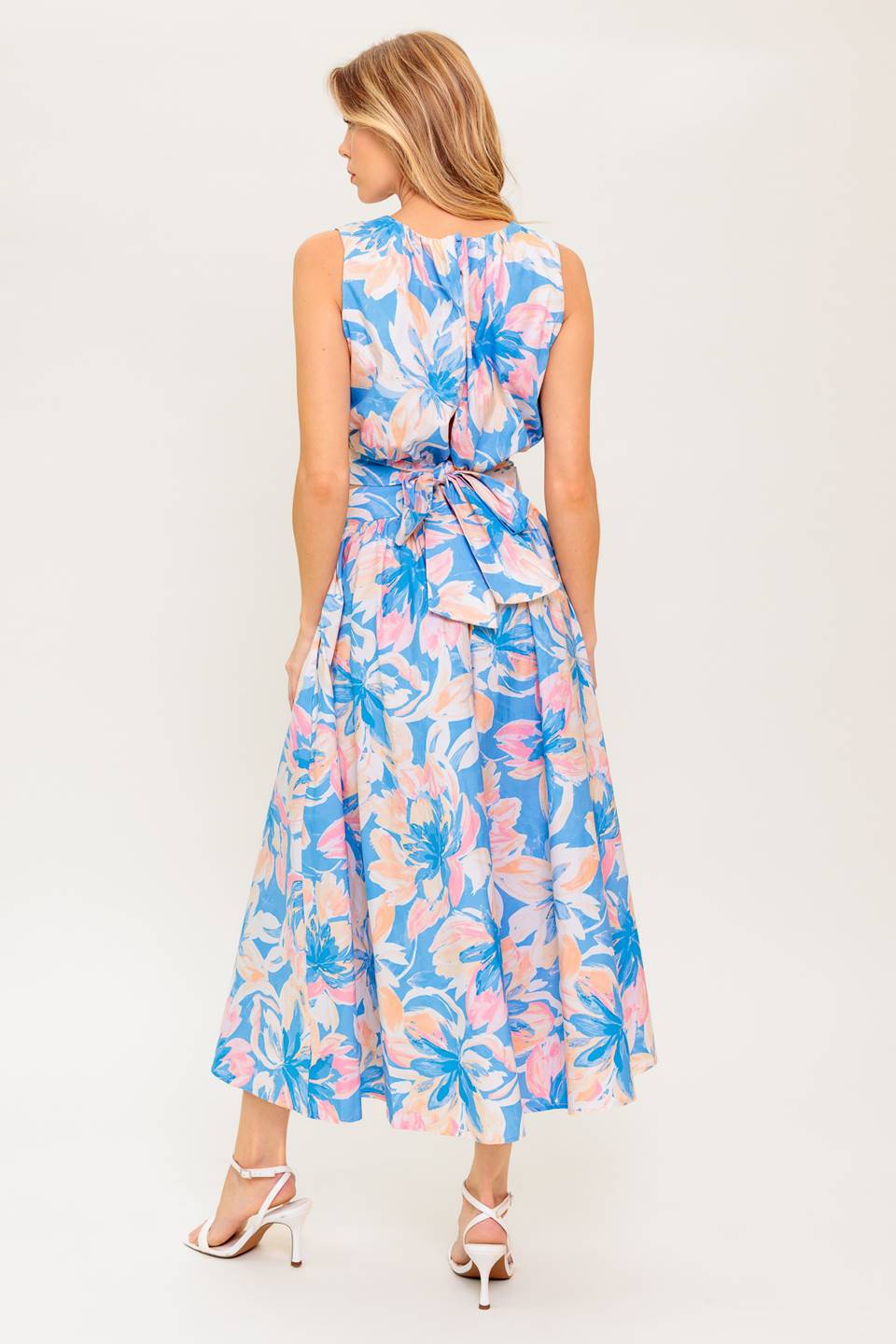 GOLDEN HOUR HARMONY WOVEN TOP AND SKIRT SET - MaraFormigone