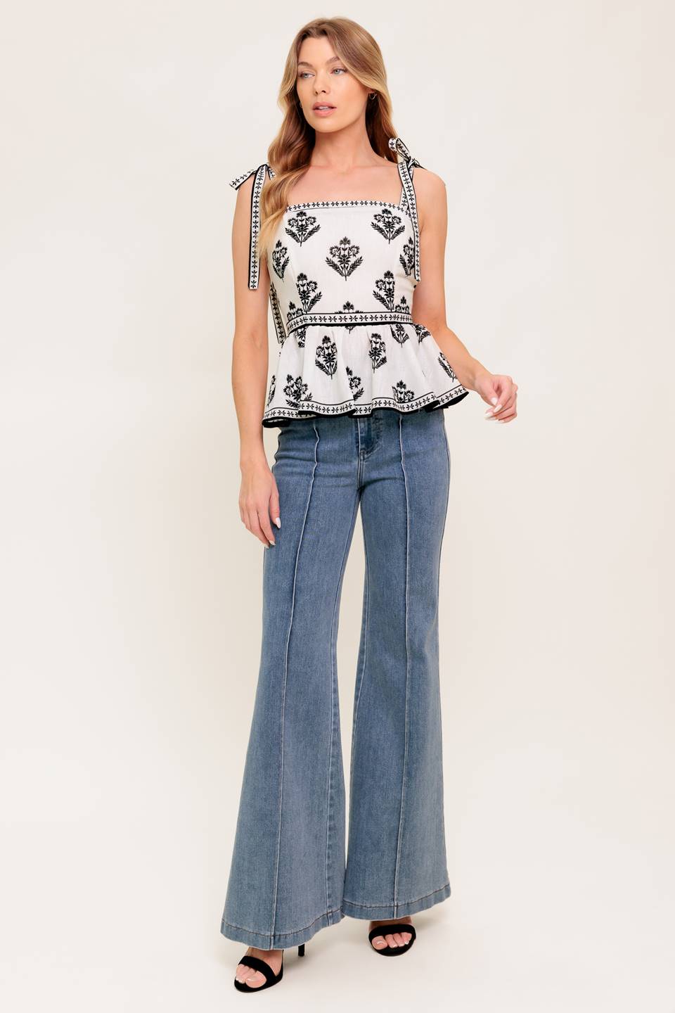 SERENE KISS WOVEN TOP - MaraFormigone