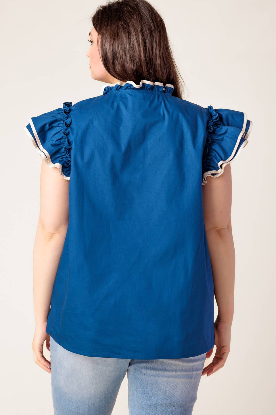 THE TIME IS RIGHT WOVEN TOP - MaraFormigone