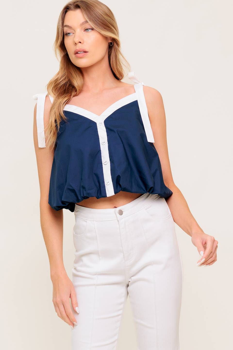 TOP TEJIDO CON AROMA A PRIMAVERA