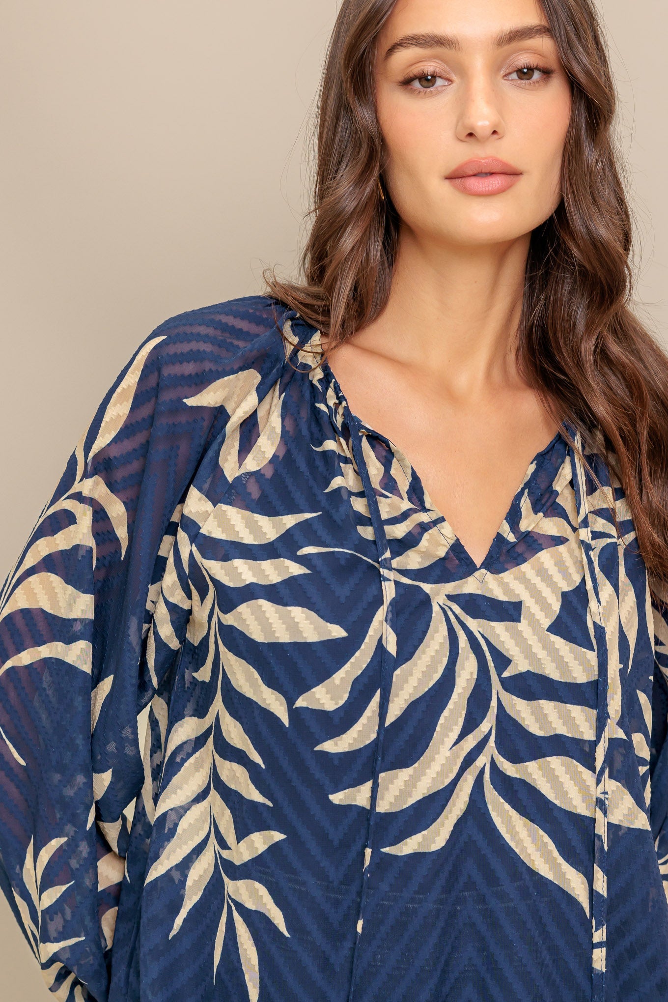 MIDNIGHT WALK  WOVEN TOP - MaraFormigone