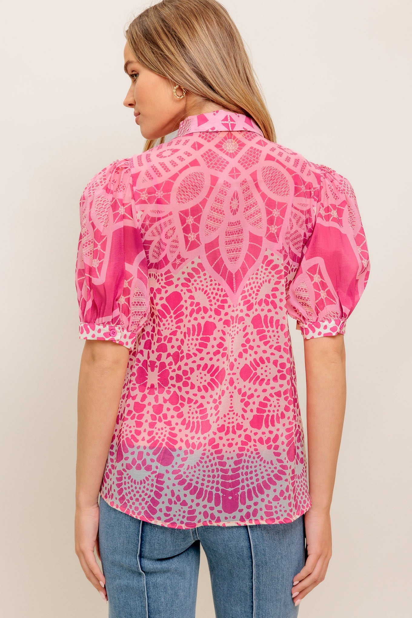 PRECIOUS HEART WOVEN TOP - MaraFormigone