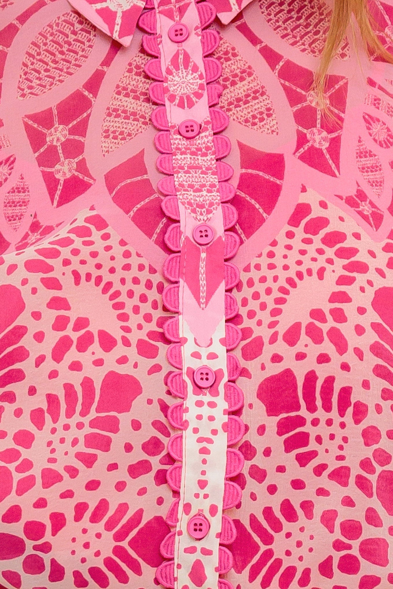 PRECIOUS HEART WOVEN TOP - MaraFormigone