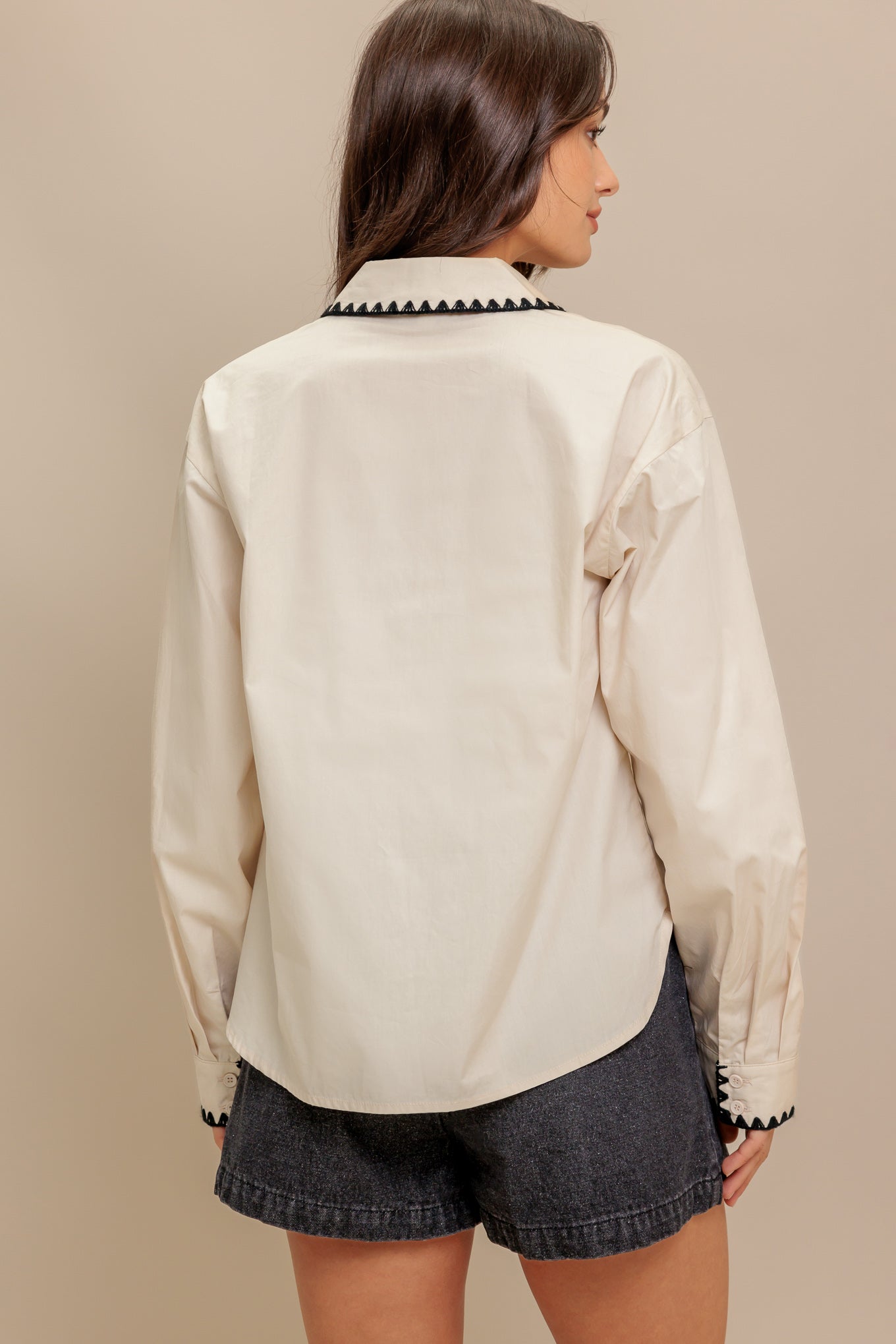 MONO EDGE WOVEN TOP - MaraFormigone